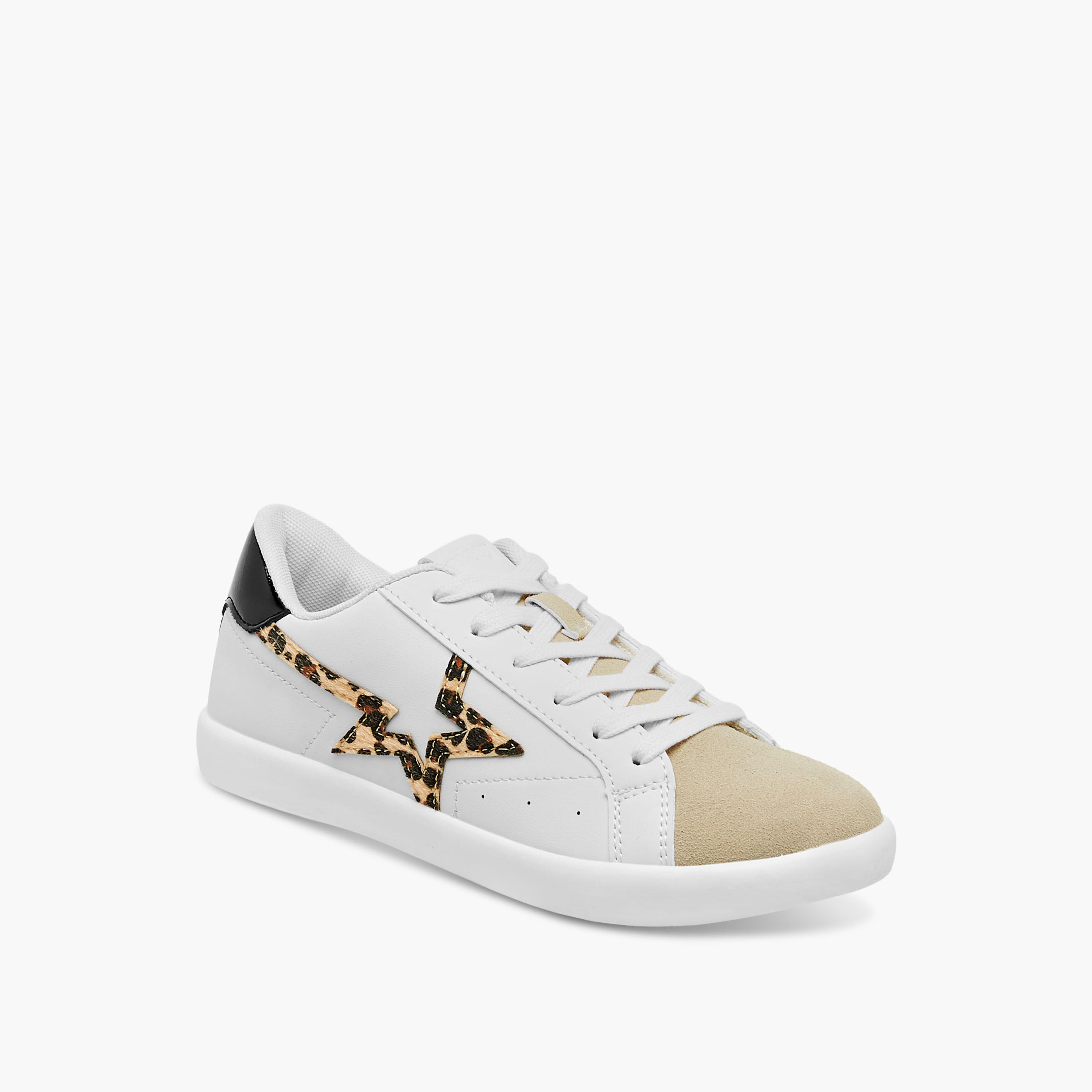 Missy Panelled Sneakers with Lace-Up Closure-women-shoes-sneakers-image-2