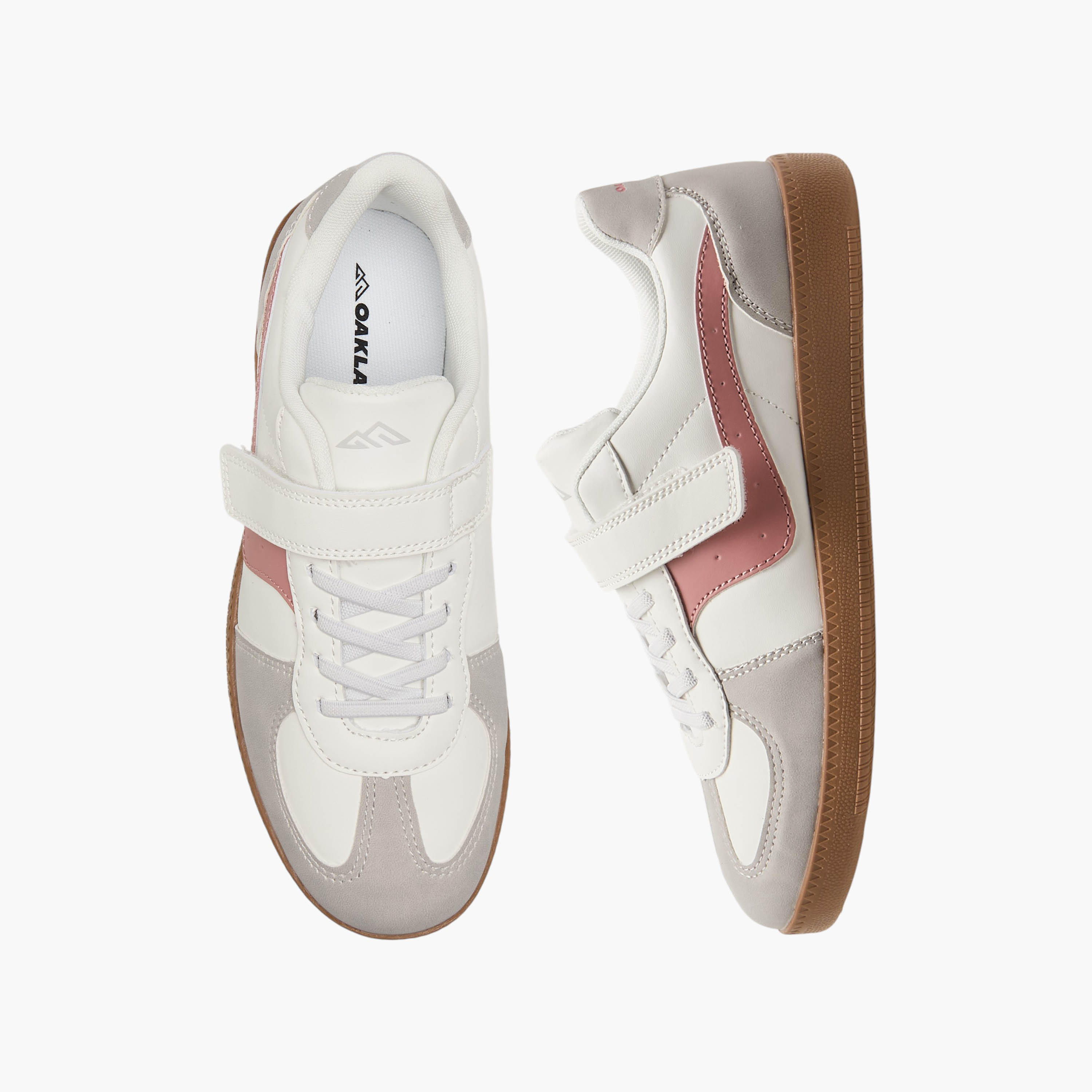 Oaklan by Shoexpress Girls Hook & Loop Sports Shoes-girls-shoes-sports-image-1