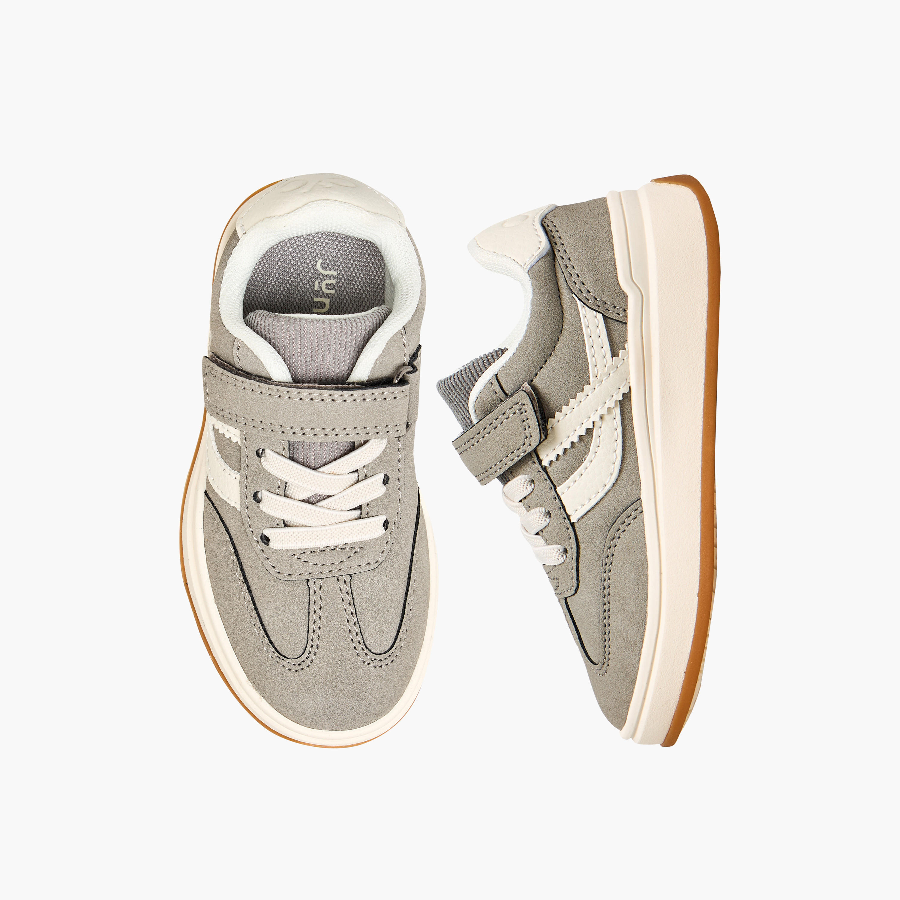 Juniors Boys Hook & Loop Sneakers-boys-shoes-sneakers-image-1