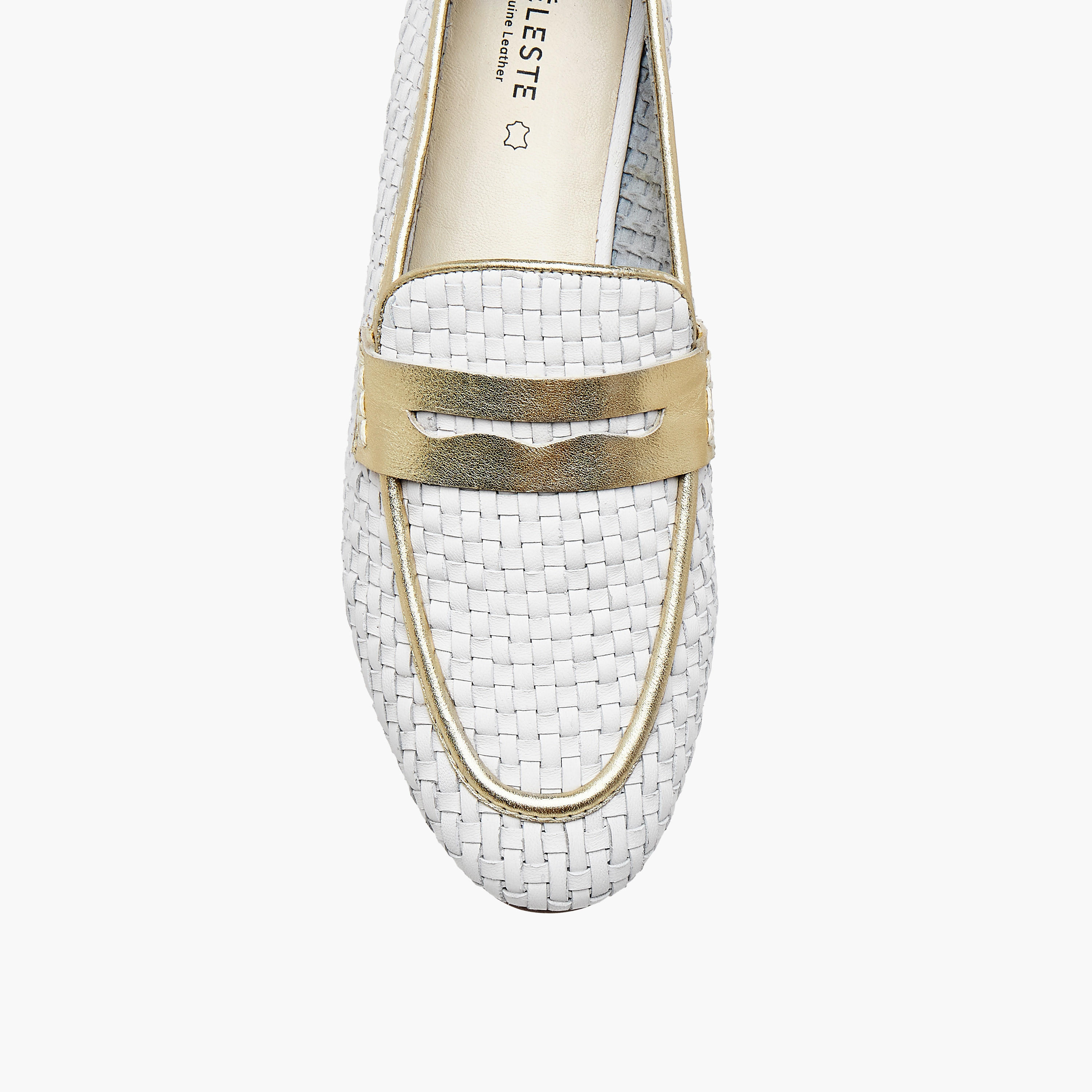 Celeste Women's Textured Slip-On Loafers-women-shoes-flats-loafers-image-4