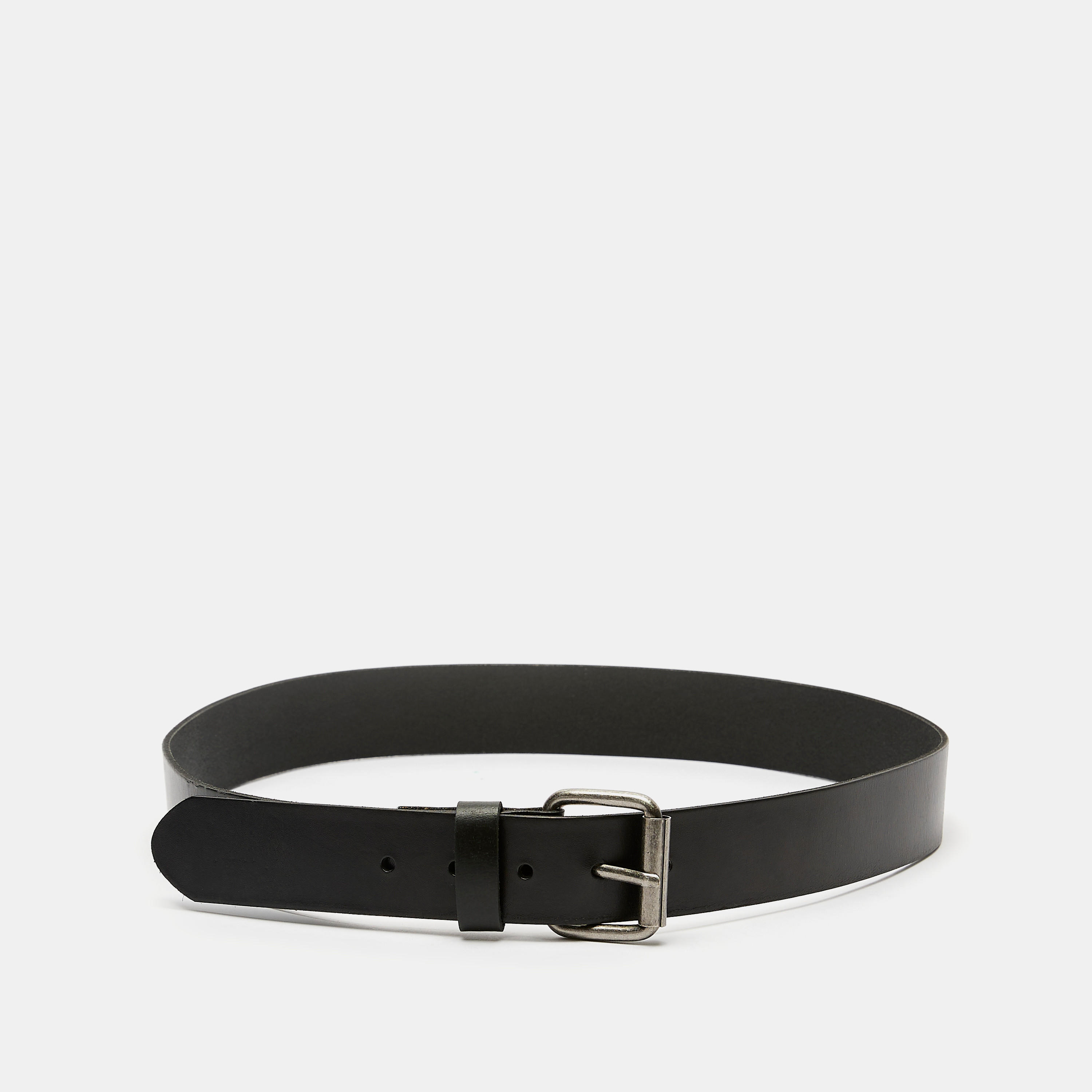 Lee Cooper Solid Waist Belt with Pin Buckle Closure-men-beltsandwallets-belts-image-4