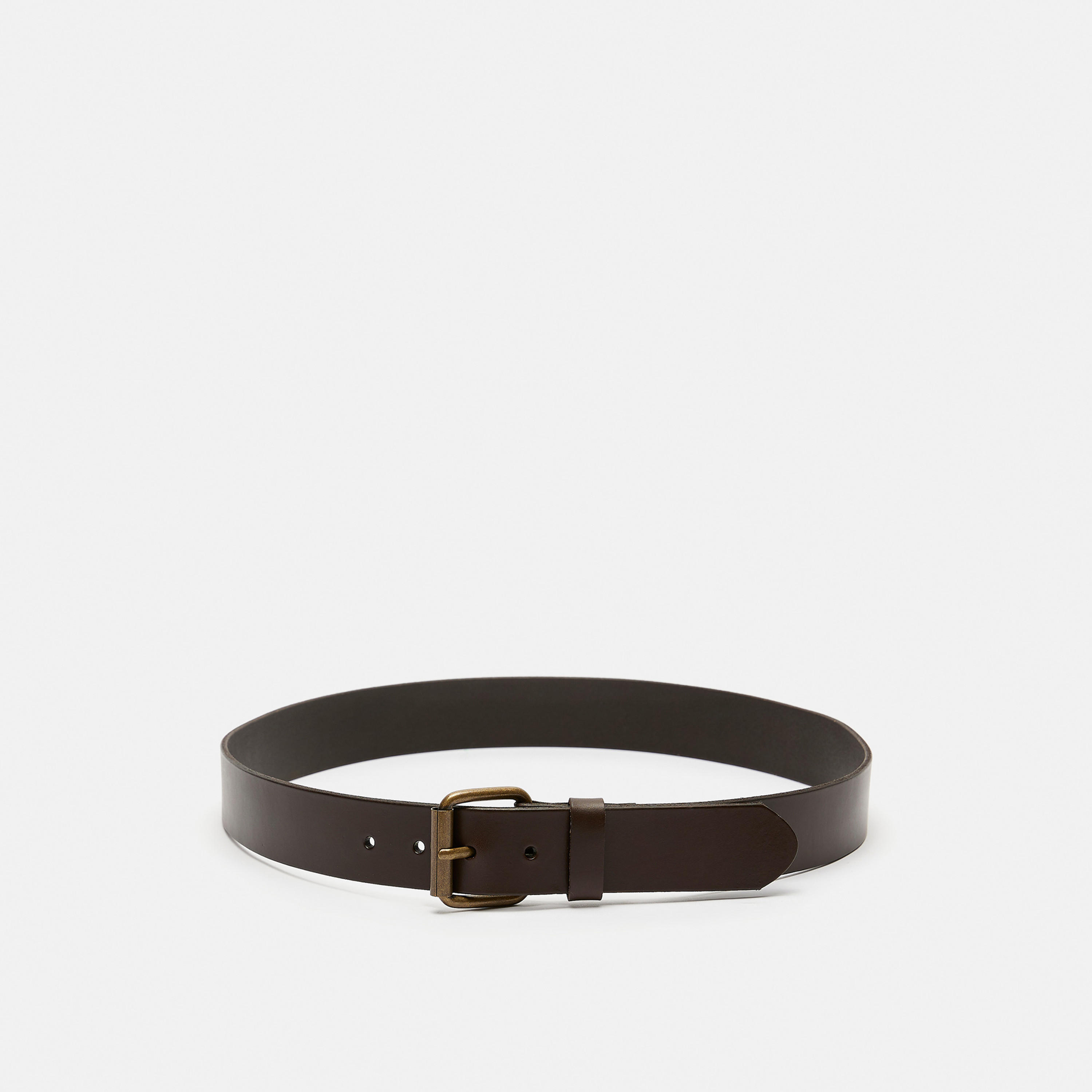 حزام سادة بإبزيم بدبّوس إغلاق من لي كوبر-men-beltsandwallets-belts-image-3