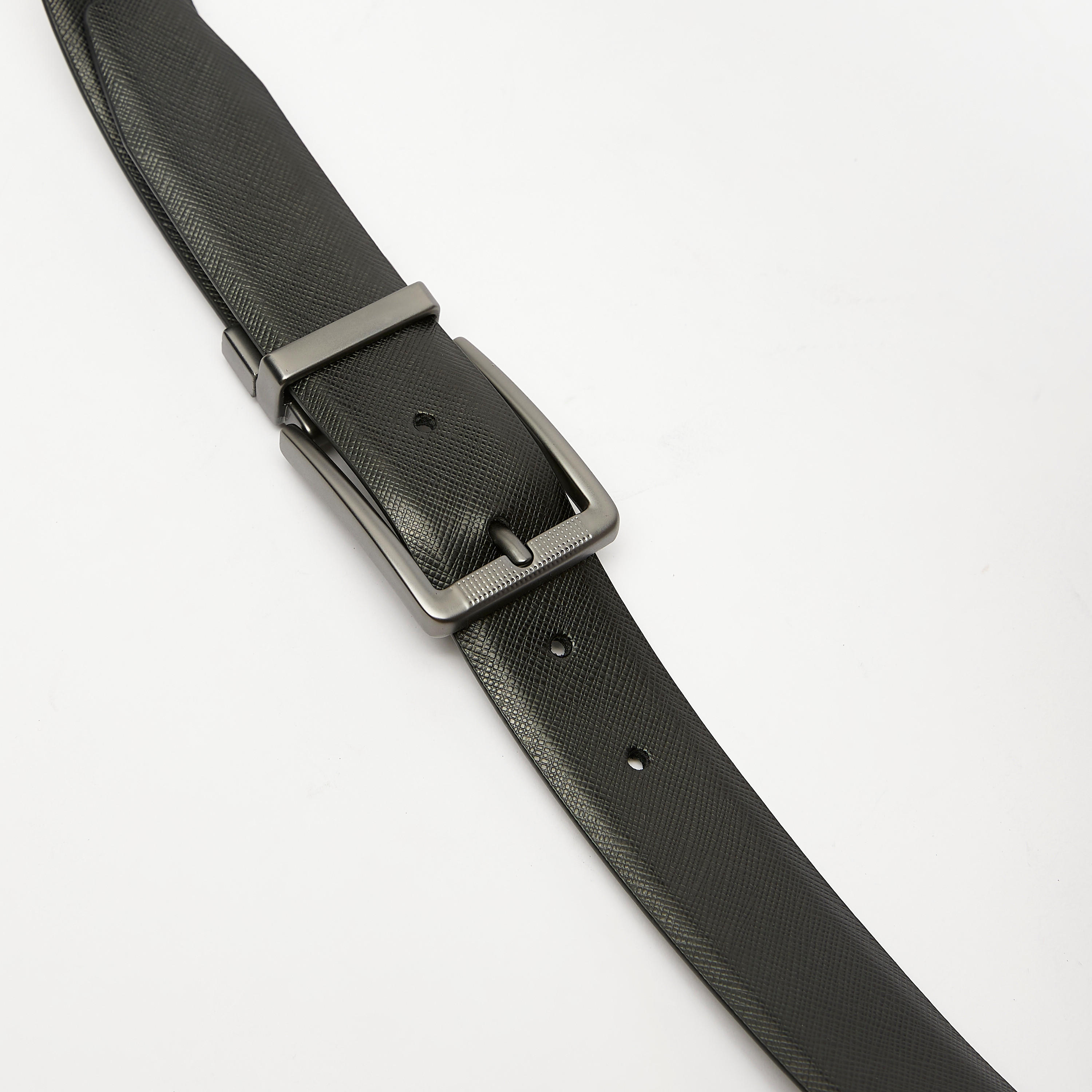 Duchini Textured Waist Belt with Pin Buckle Closure-men-beltsandwallets-belts-image-3