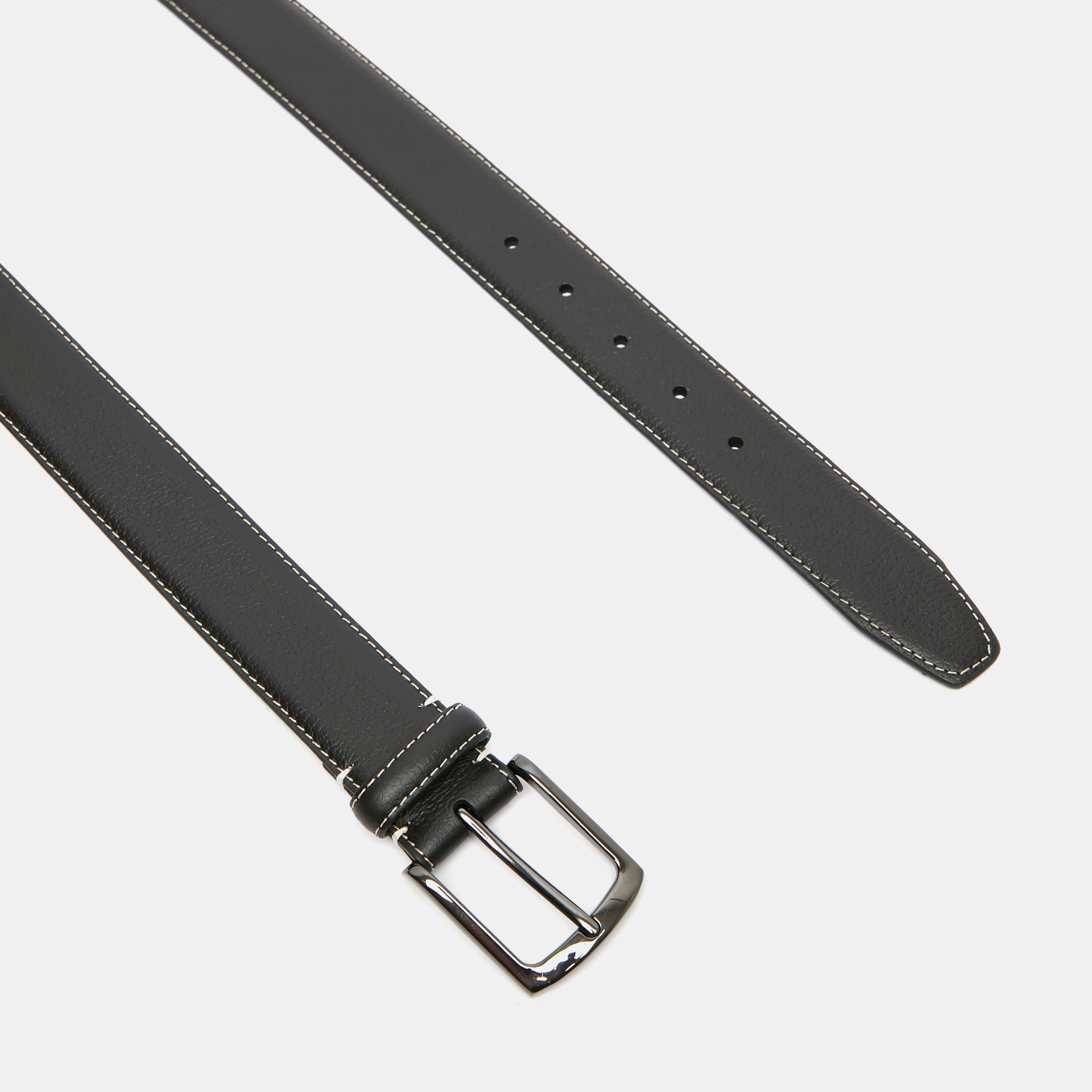 Duchini Textured Waist Belt with Pin Buckle Closure-men-beltsandwallets-belts-image-4