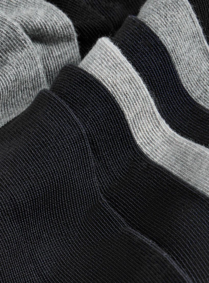 Lee Cooper Printed Ankle Length Socks - Set of 7-men-socks-image-4