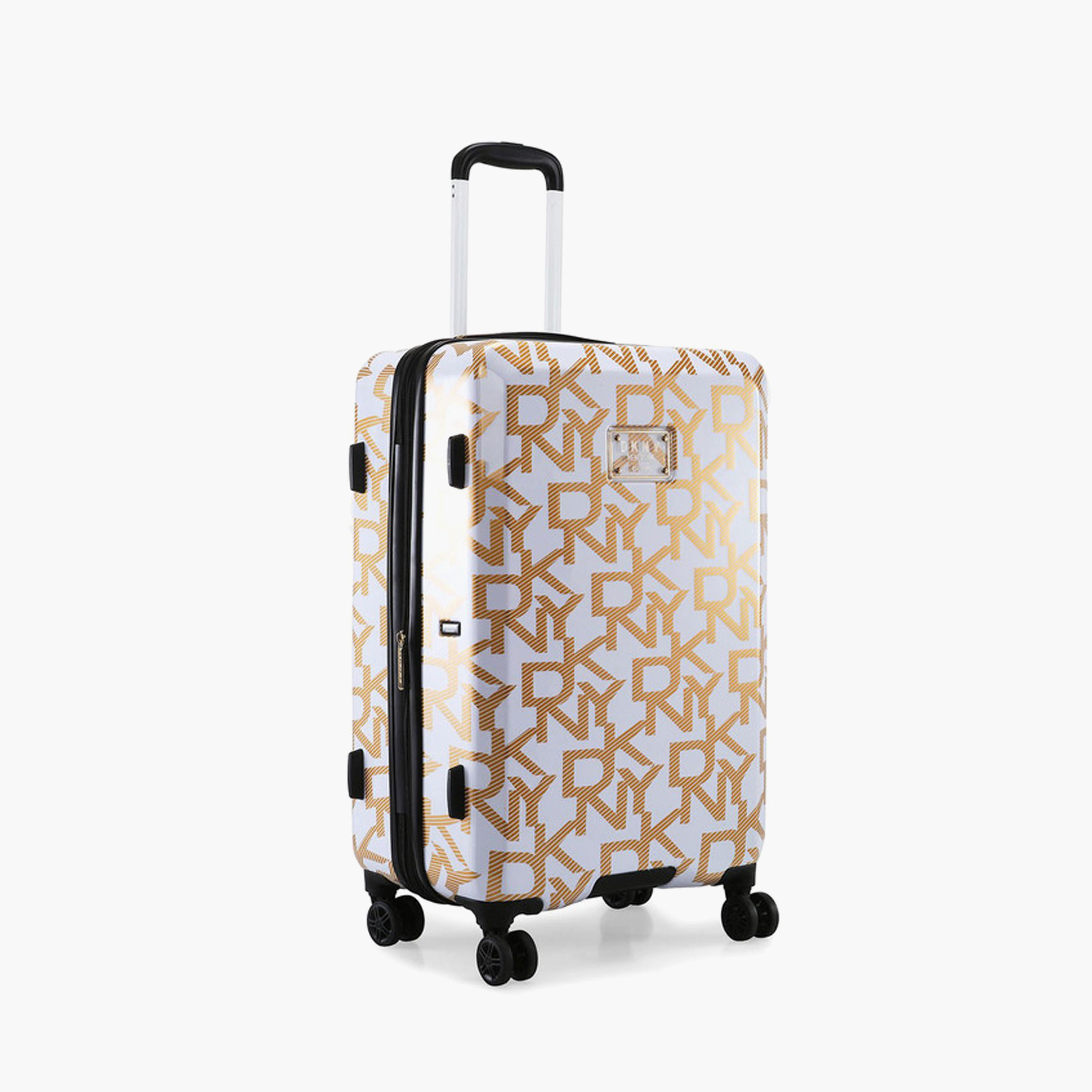 شنطة ترولي صلبة بطبعات مونوجرام مع مقبض قابل للسحب من دكني - 24 بوصة  شنطة شحن-travel-luggagesandbags-luggage-image-5