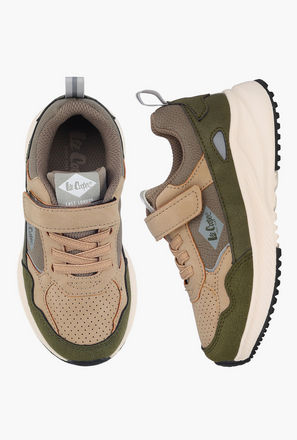 حذاء سنيكرز للكاحل بشريط لاصق للأولاد من لي كوبر-boys-shoes-sneakers-image-1