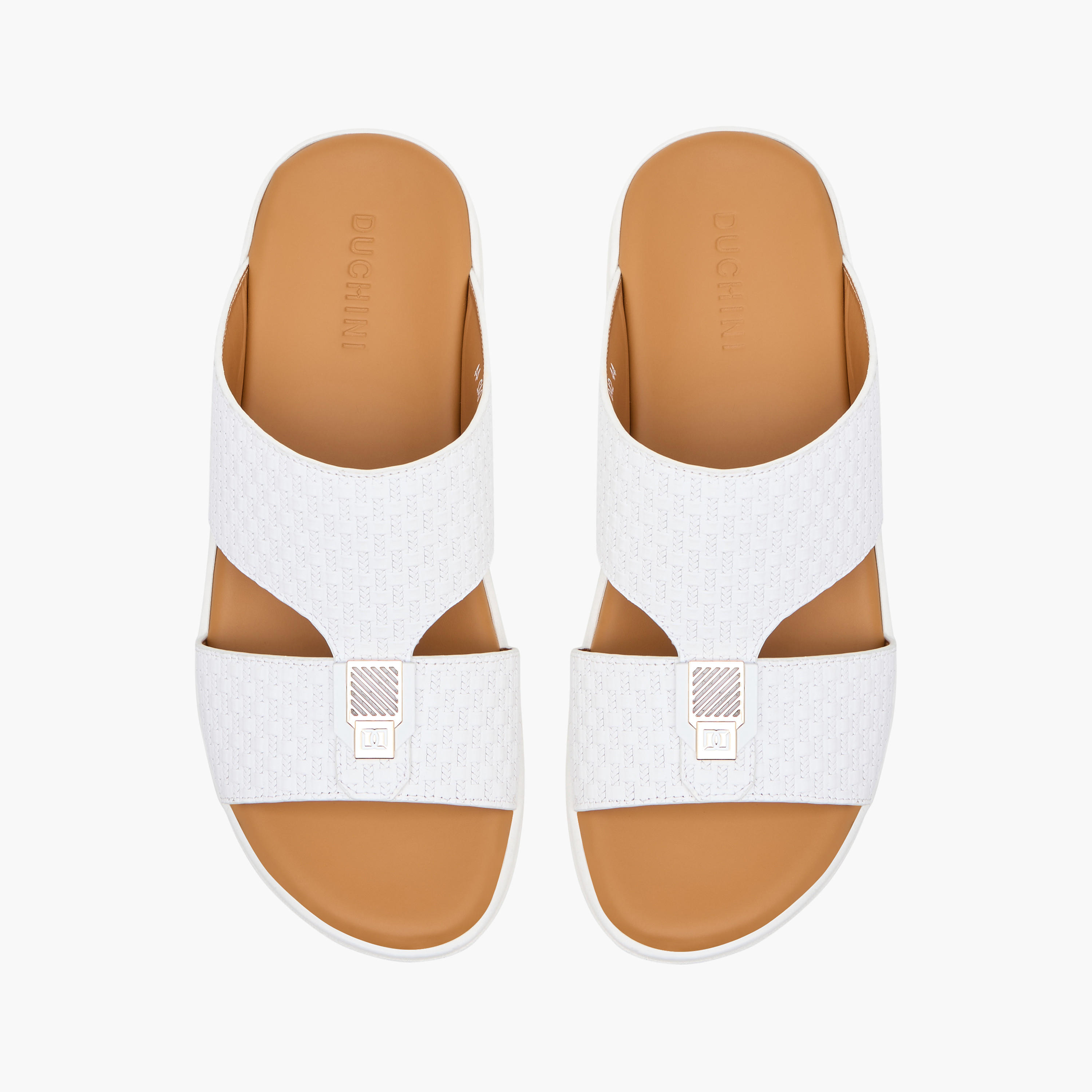 صندل عربي سهل الارتداء منسوج وبارز الملمس للرجال من دوتشيني-men-shoes-sandals-image-1