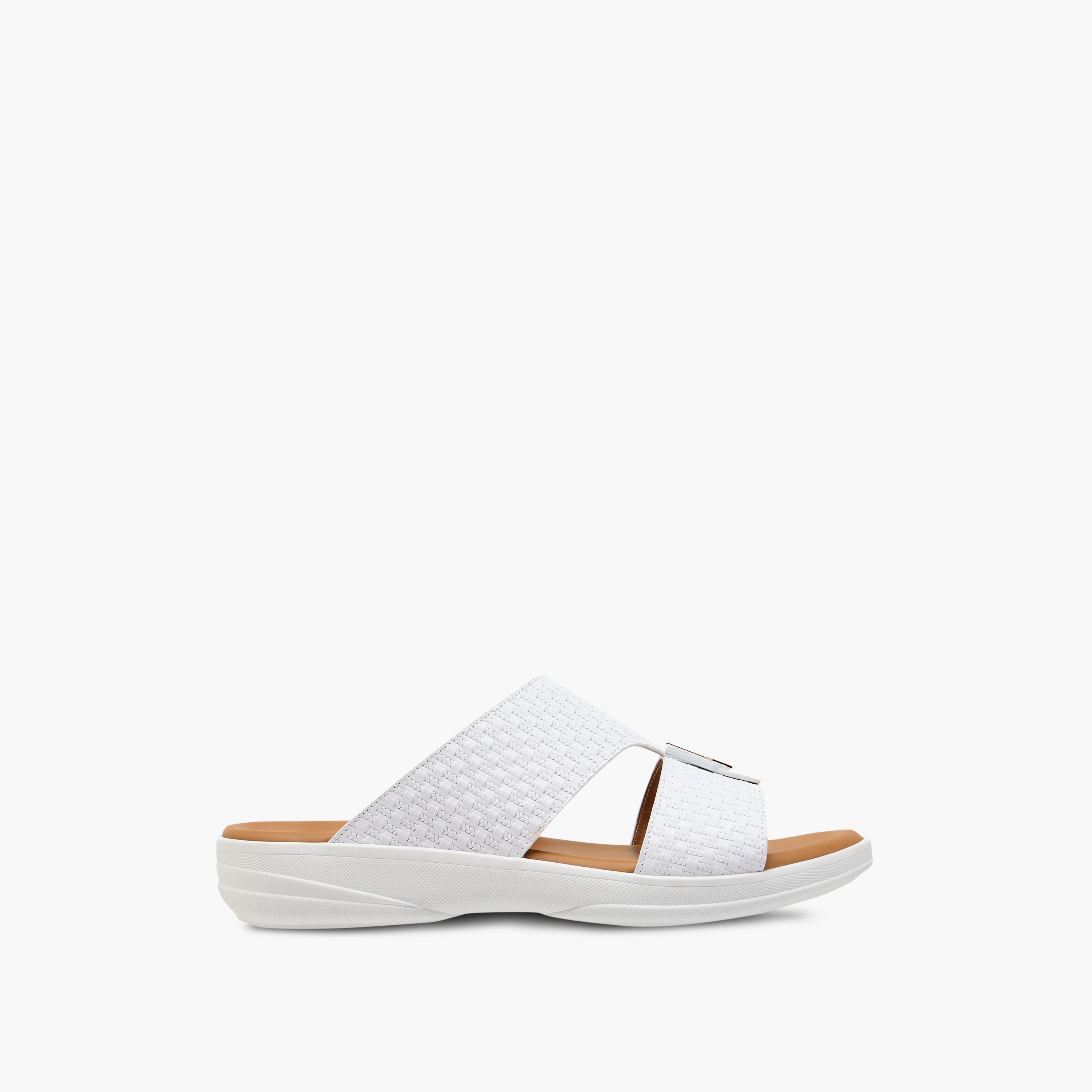 صندل عربي سهل الارتداء منسوج وبارز الملمس للرجال من دوتشيني-men-shoes-sandals-image-2