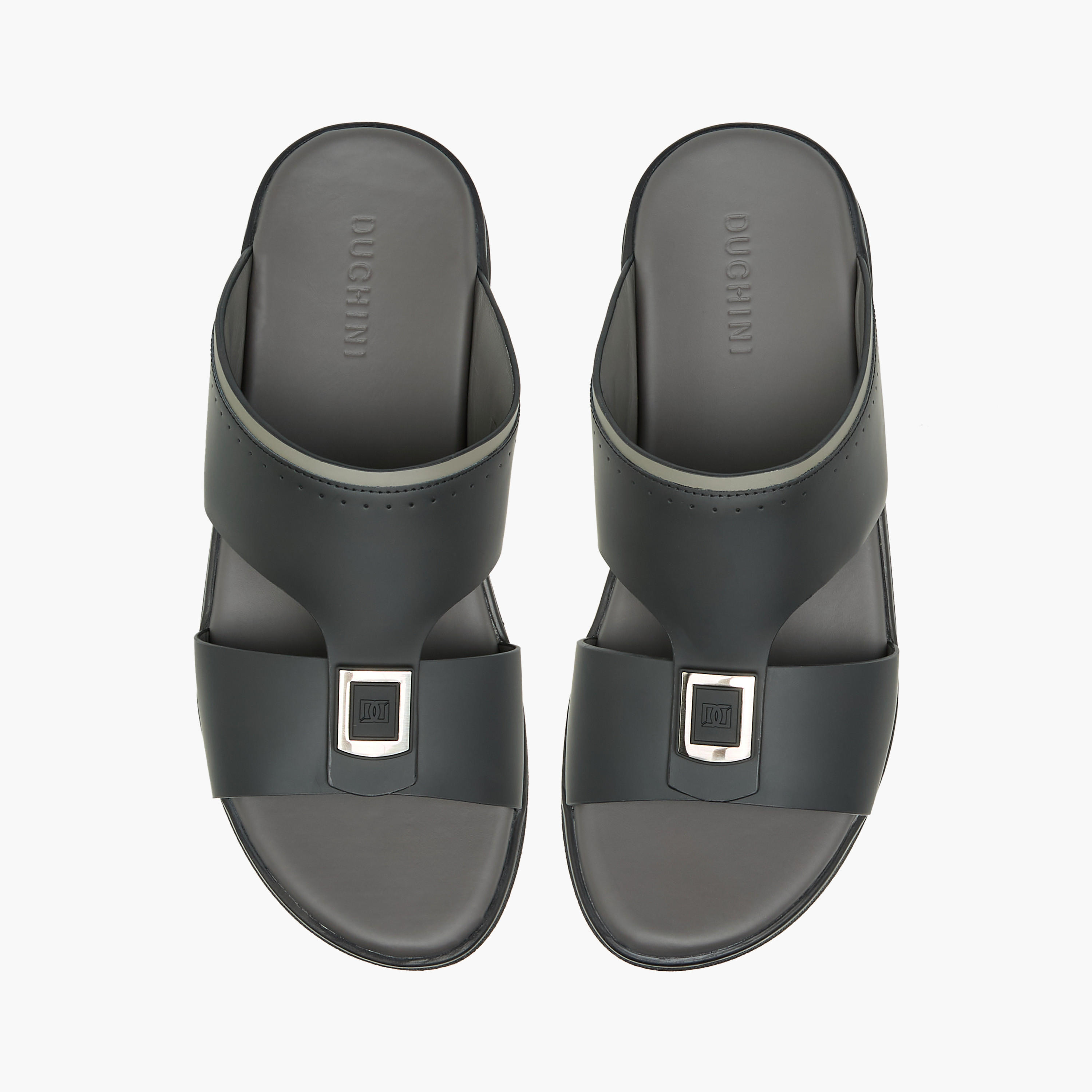 Duchini Men Leather Arabic Sandals-men-shoes-sandals-image-1