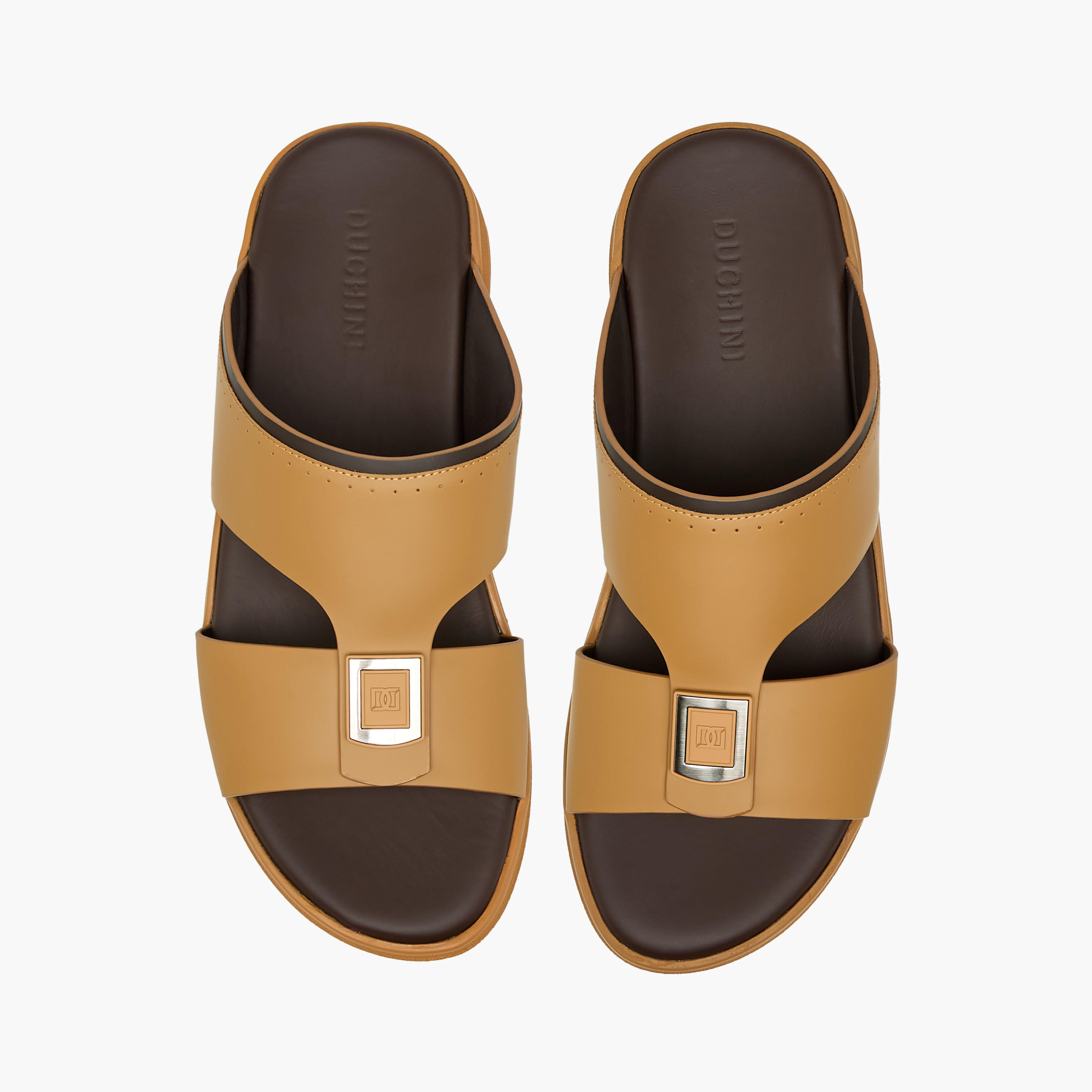 Duchini Men Leather Arabic Sandals-men-shoes-sandals-image-1