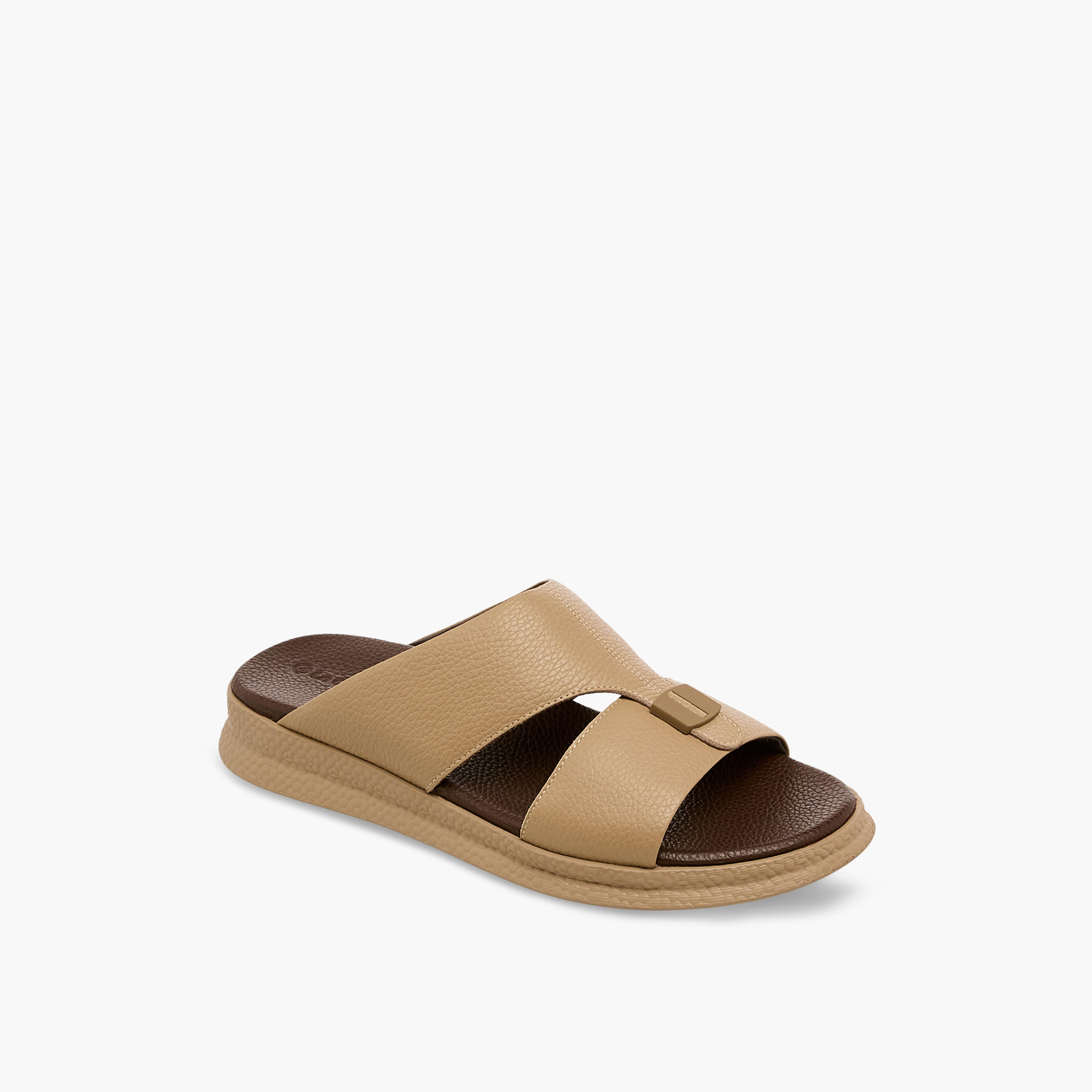 Le Confort Men Leather Slip-On Arabic Sandals-men-shoes-sandals-image-2