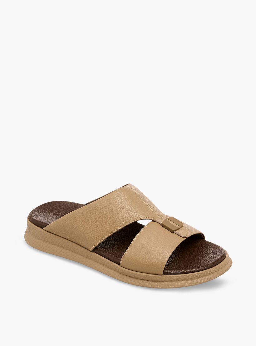 Le Confort Men Leather Slip-On Arabic Sandals-men-shoes-sandals-image-2