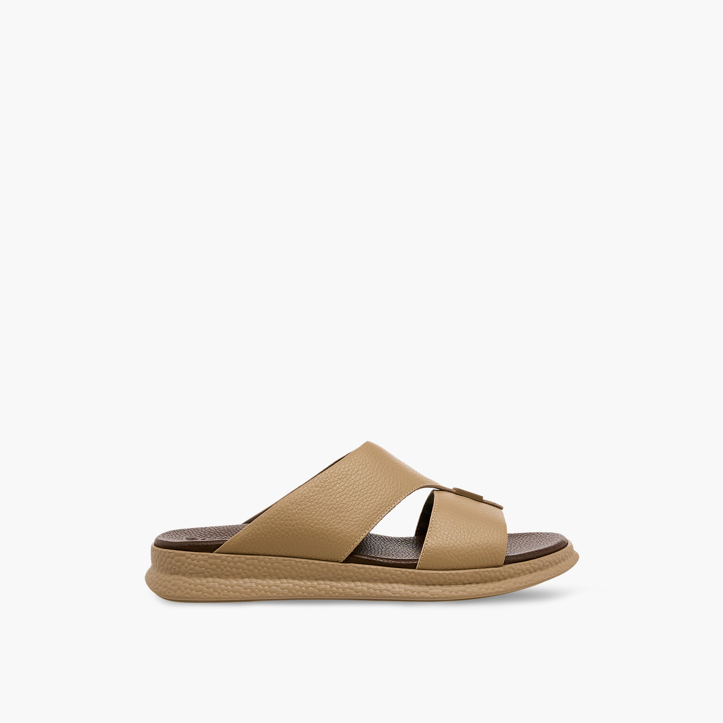 Le Confort Men Leather Slip-On Arabic Sandals-men-shoes-sandals-image-3