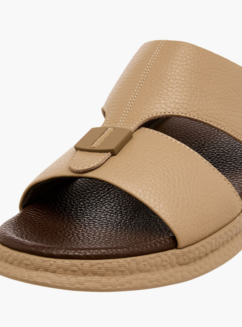 Le Confort Men Leather Slip-On Arabic Sandals-men-shoes-sandals-image-4