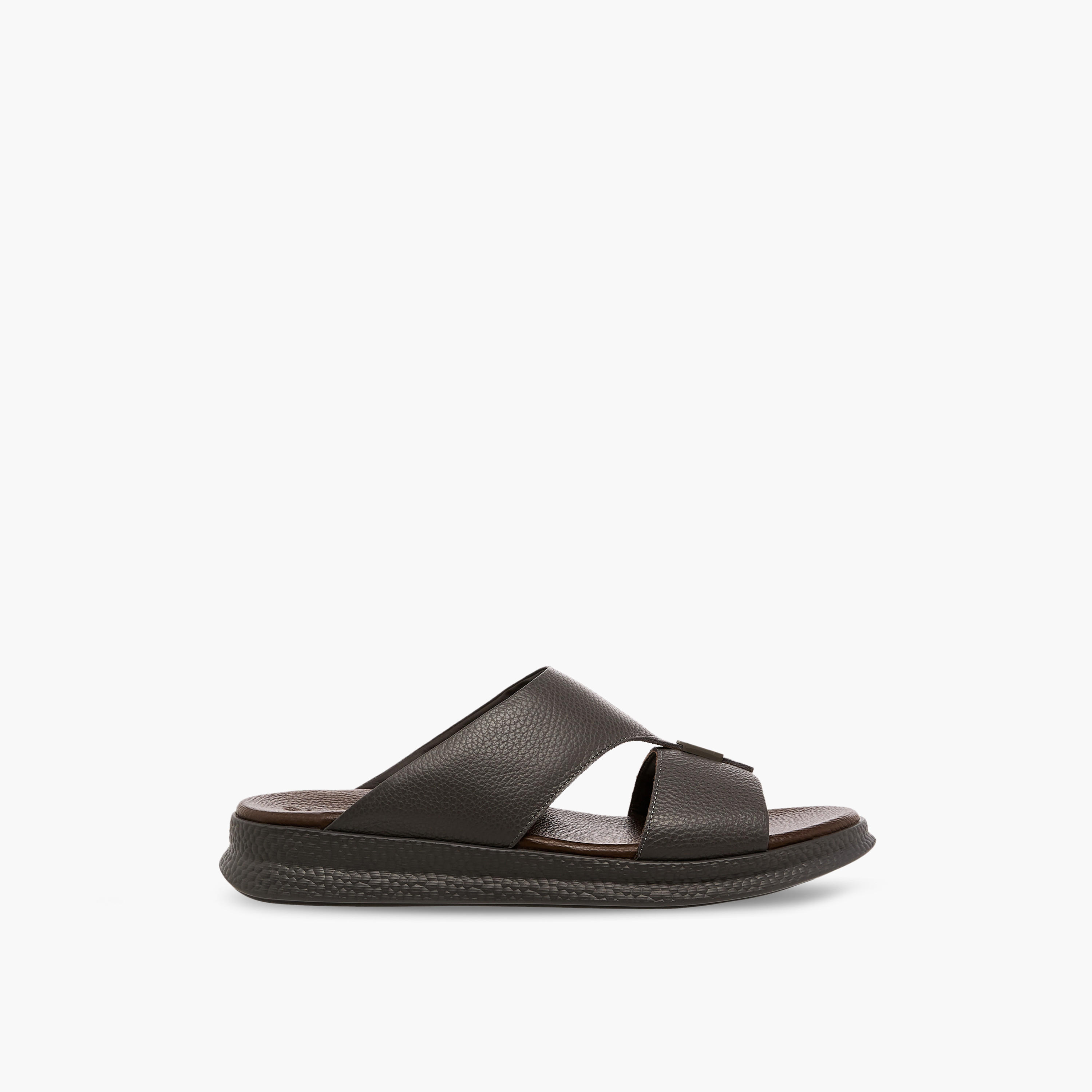 Le Confort Men Leather Slip-On Arabic Sandals-men-shoes-sandals-image-3