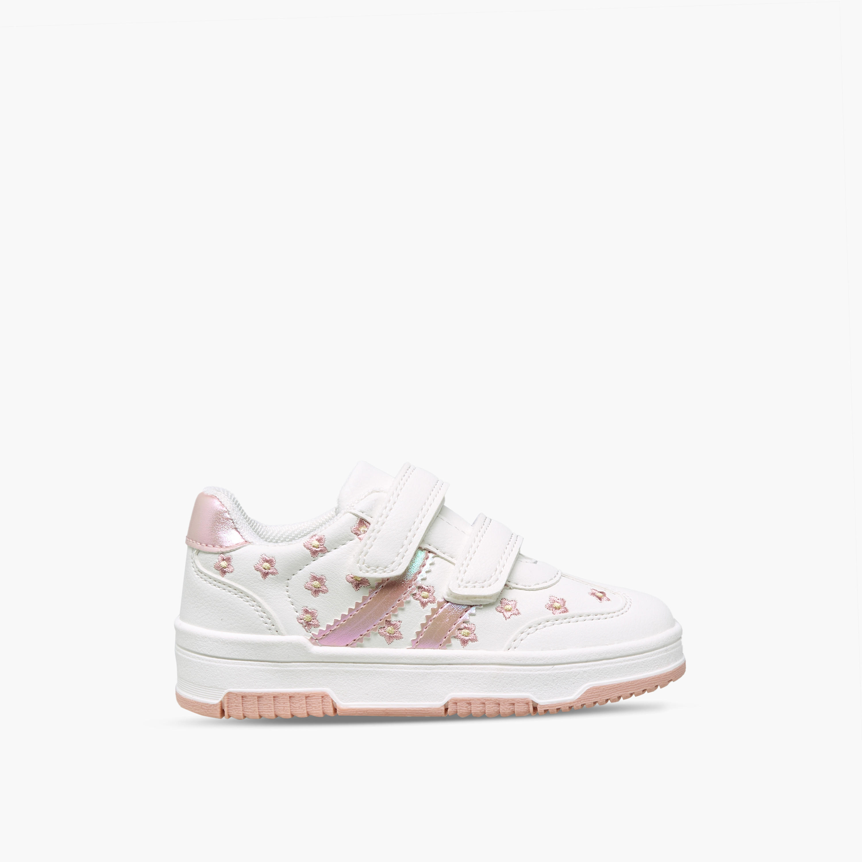 Juniors Girls Hook & Loop Ankle Sneakers-girls-shoes-sneakers-image-3
