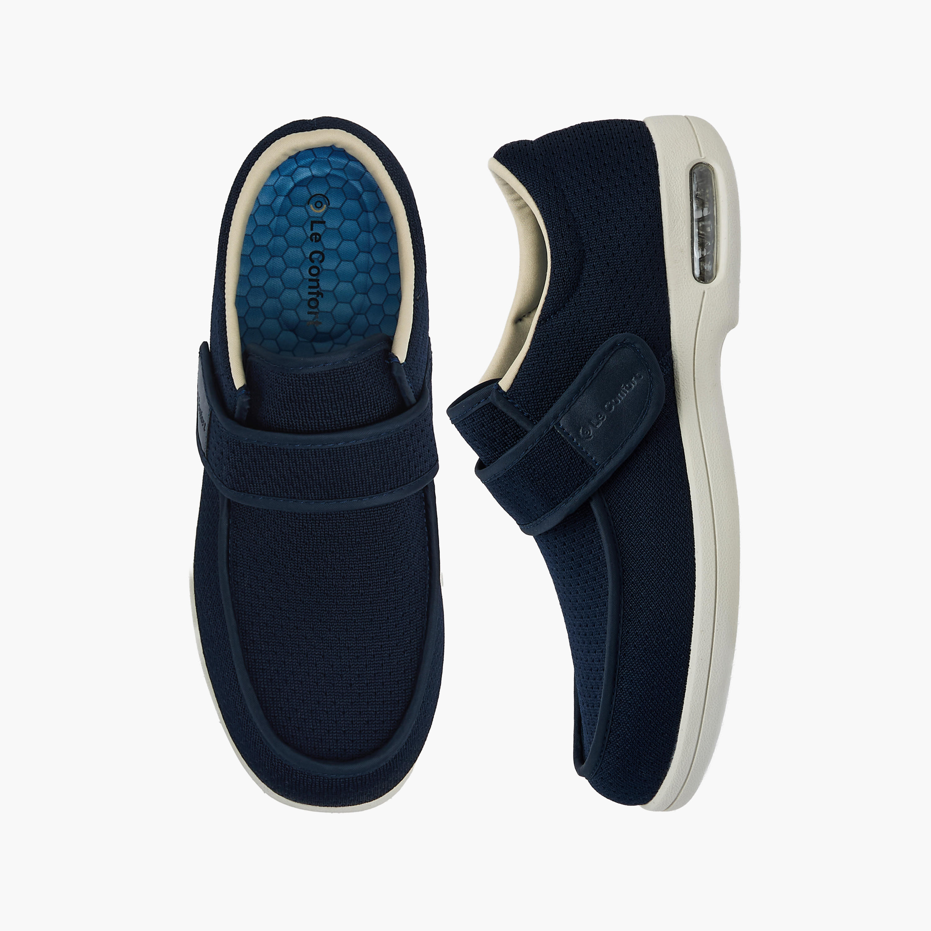 Le Confort Men Textured Slip-On Loafers-men-shoes-loafersandmoccasins-image-1