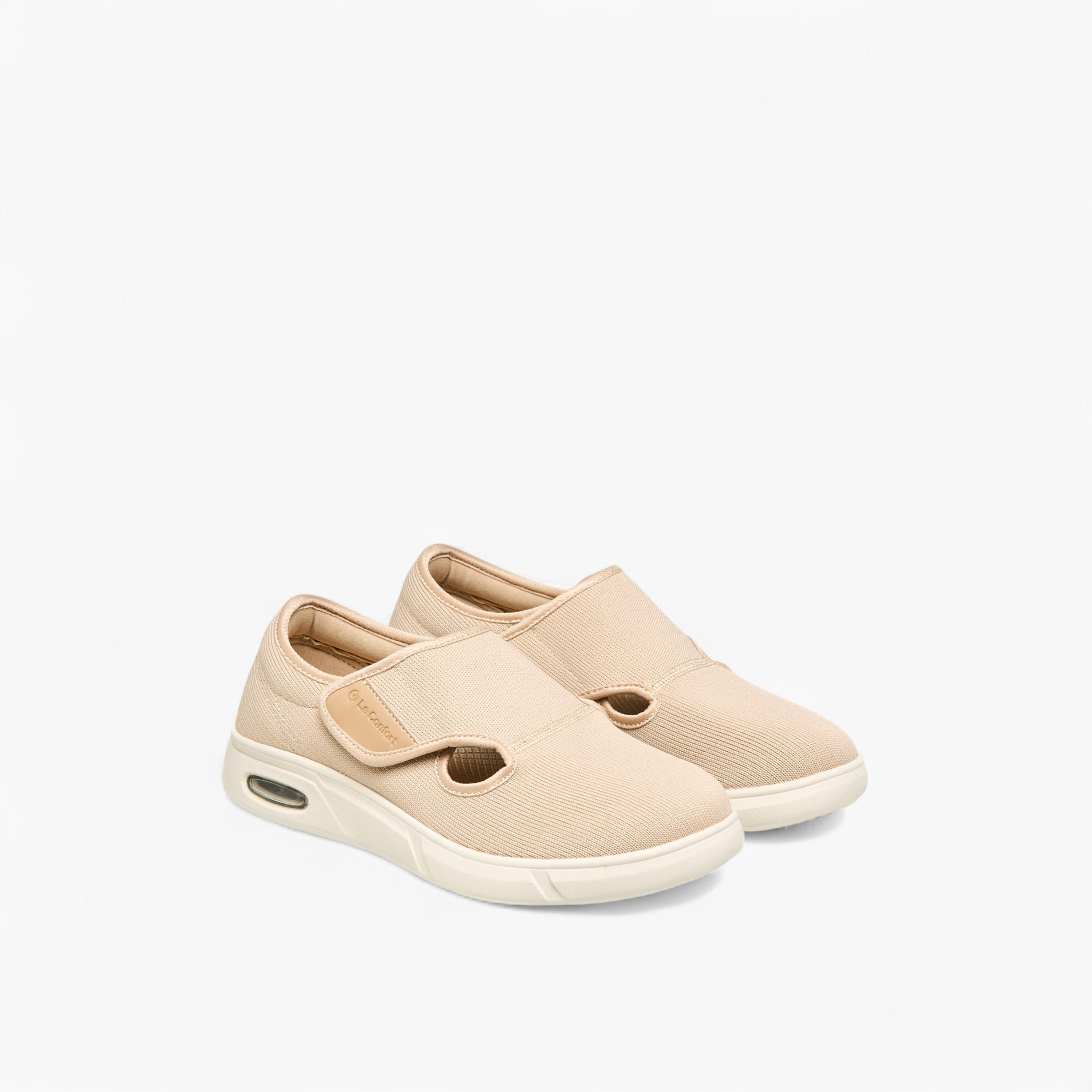 Le Confort Women's Diabetic Comfort Shoes with Hook and Loop Closure-women-shoes-flats-loafers-image-1