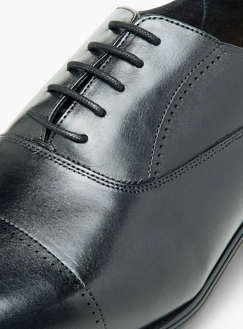 Le Confort Leather Solid Lace-Up Oxford Shoes-men-shoes-formalshoes-image-4