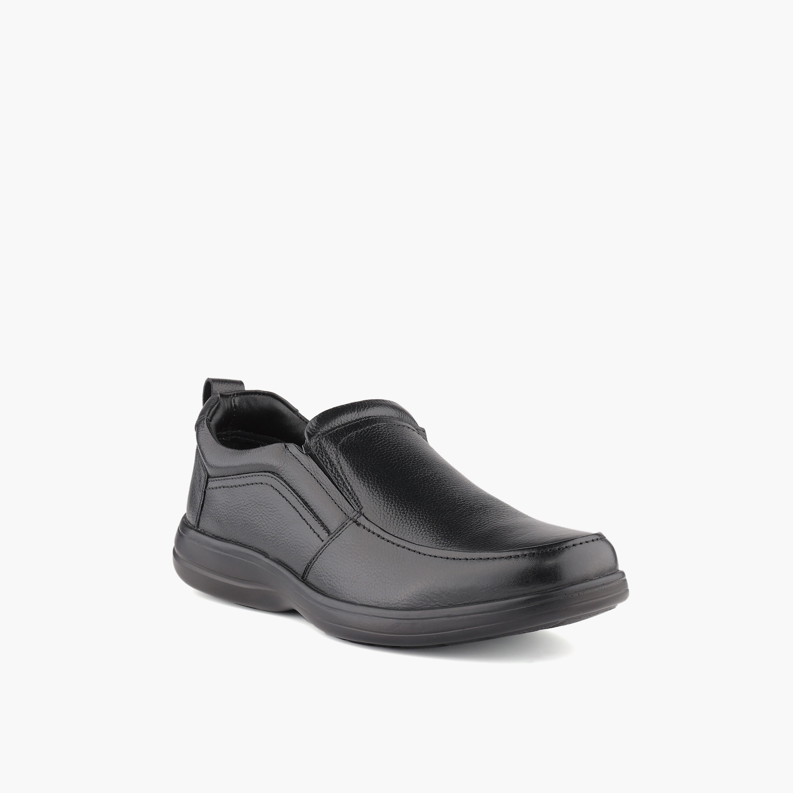 Le Confort Men Genuine Leather Slip-On Loafers-men-shoes-formalshoes-image-2