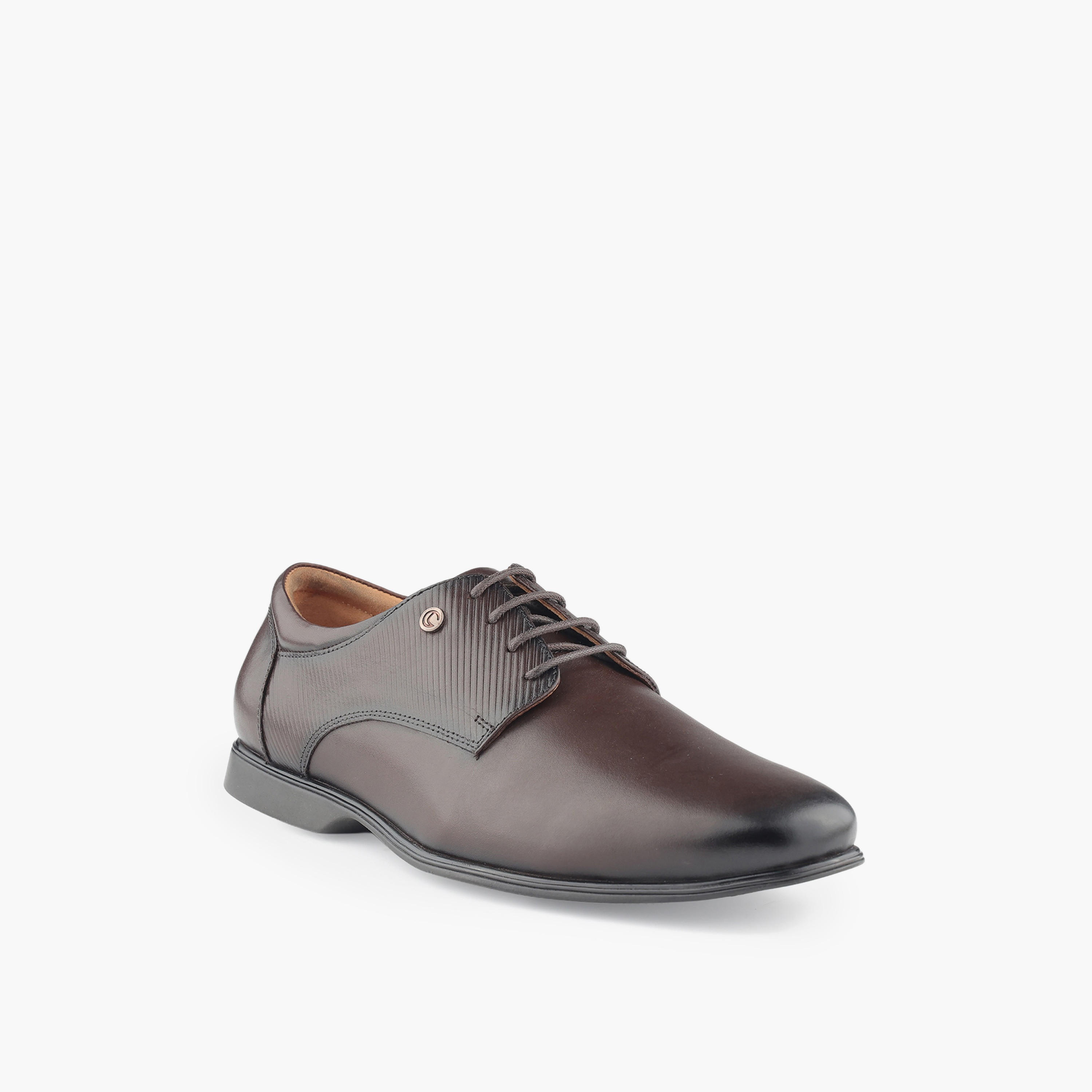 Le Confort Men Genuine Leather Lace-Up Derby Shoes-men-shoes-formalshoes-image-2
