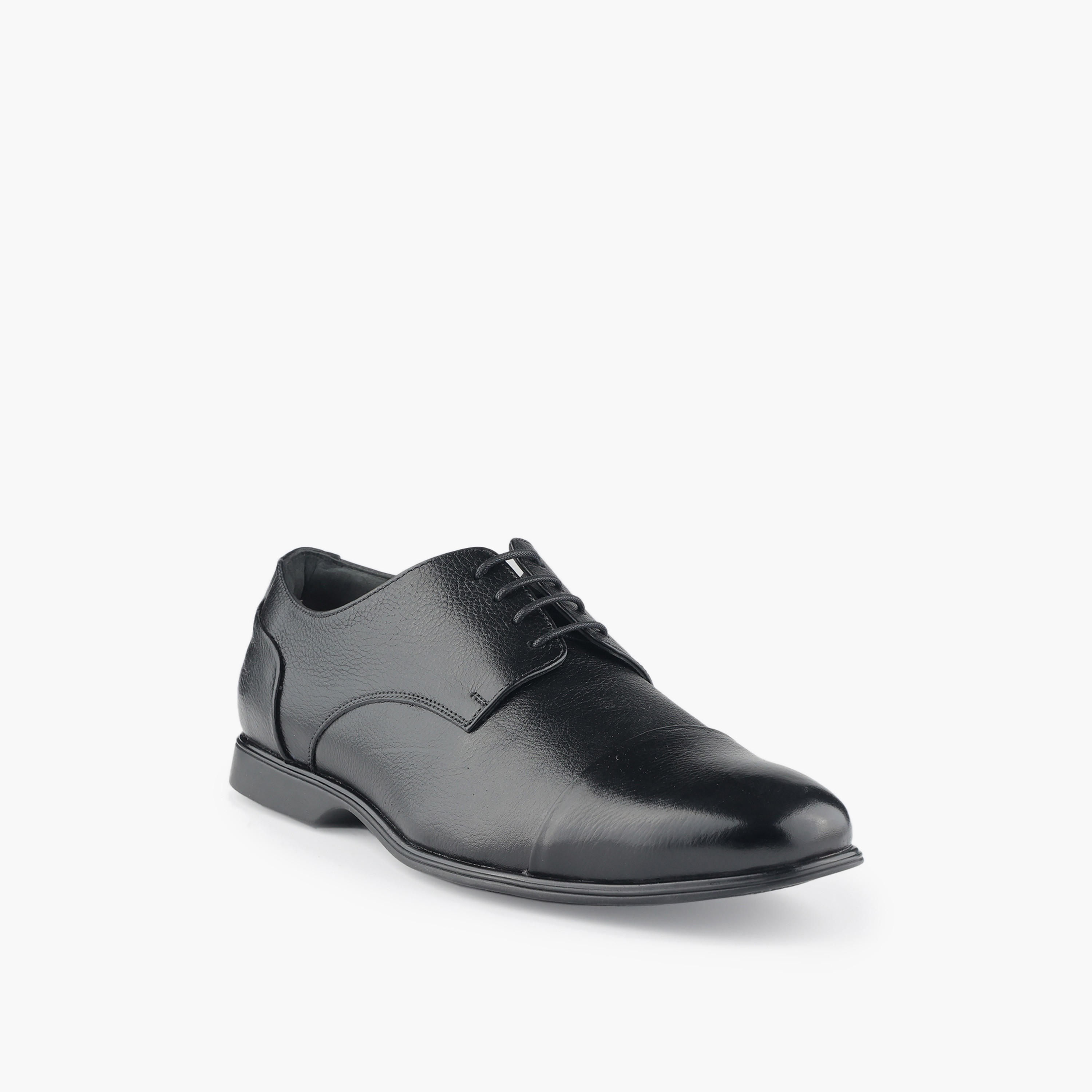 Le Confort Men Genuine Leather Lace-Up Derby Shoes-men-shoes-formalshoes-image-2