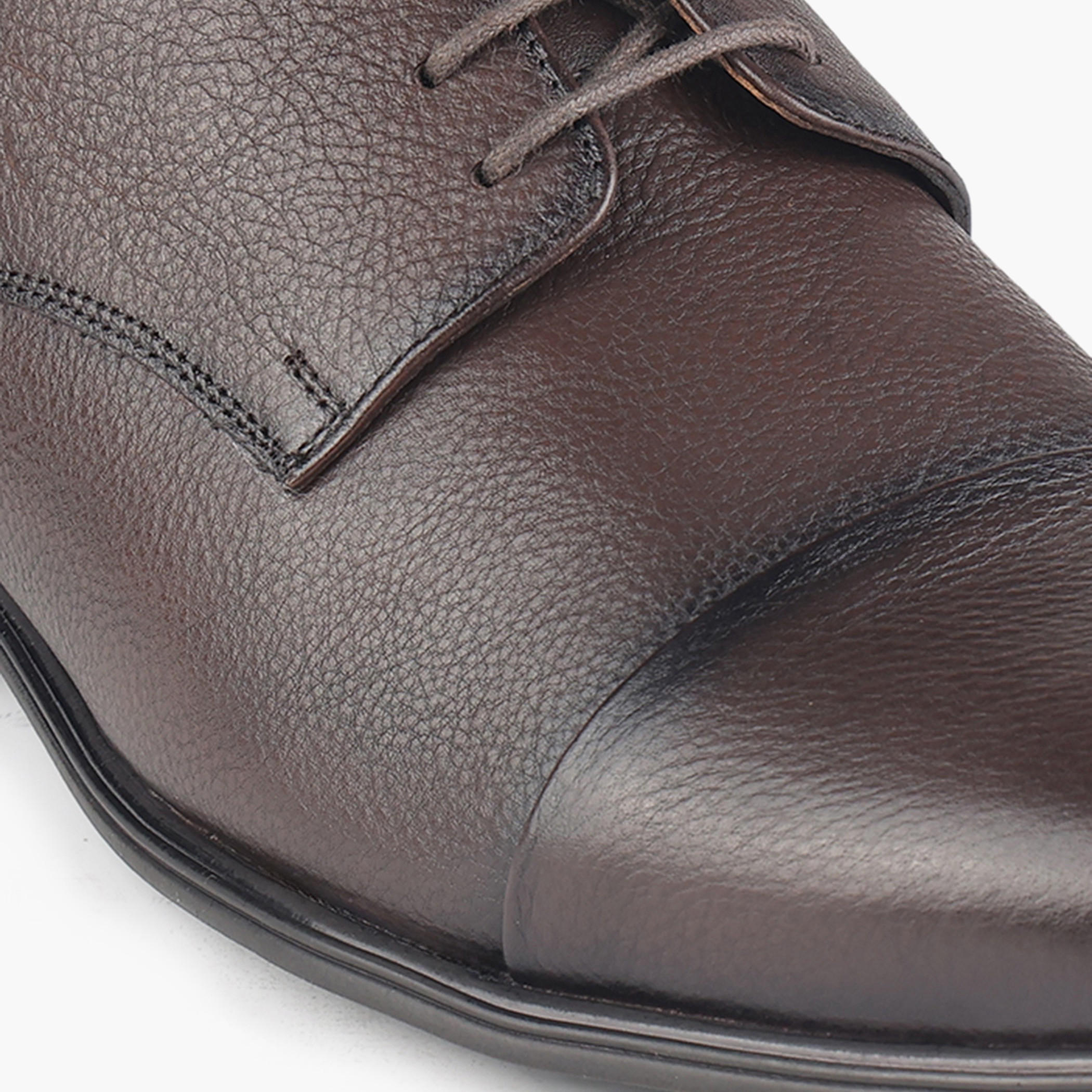 Le Confort Men Genuine Leather Lace-Up Derby Shoes-men-shoes-formalshoes-image-4