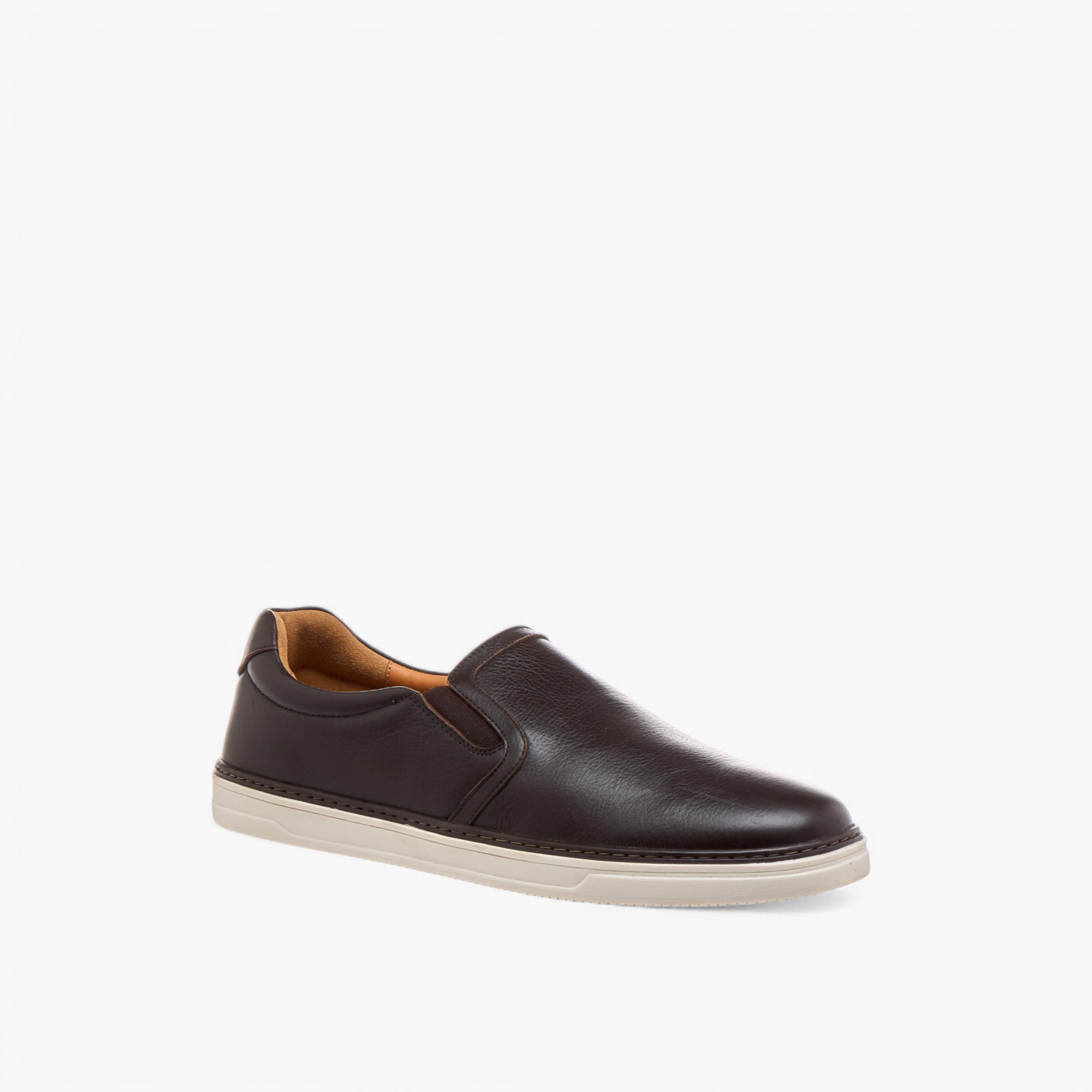 Duchini Men's Leather Textured Slip-On Loafers-men-shoes-loafersandmoccasins-image-2