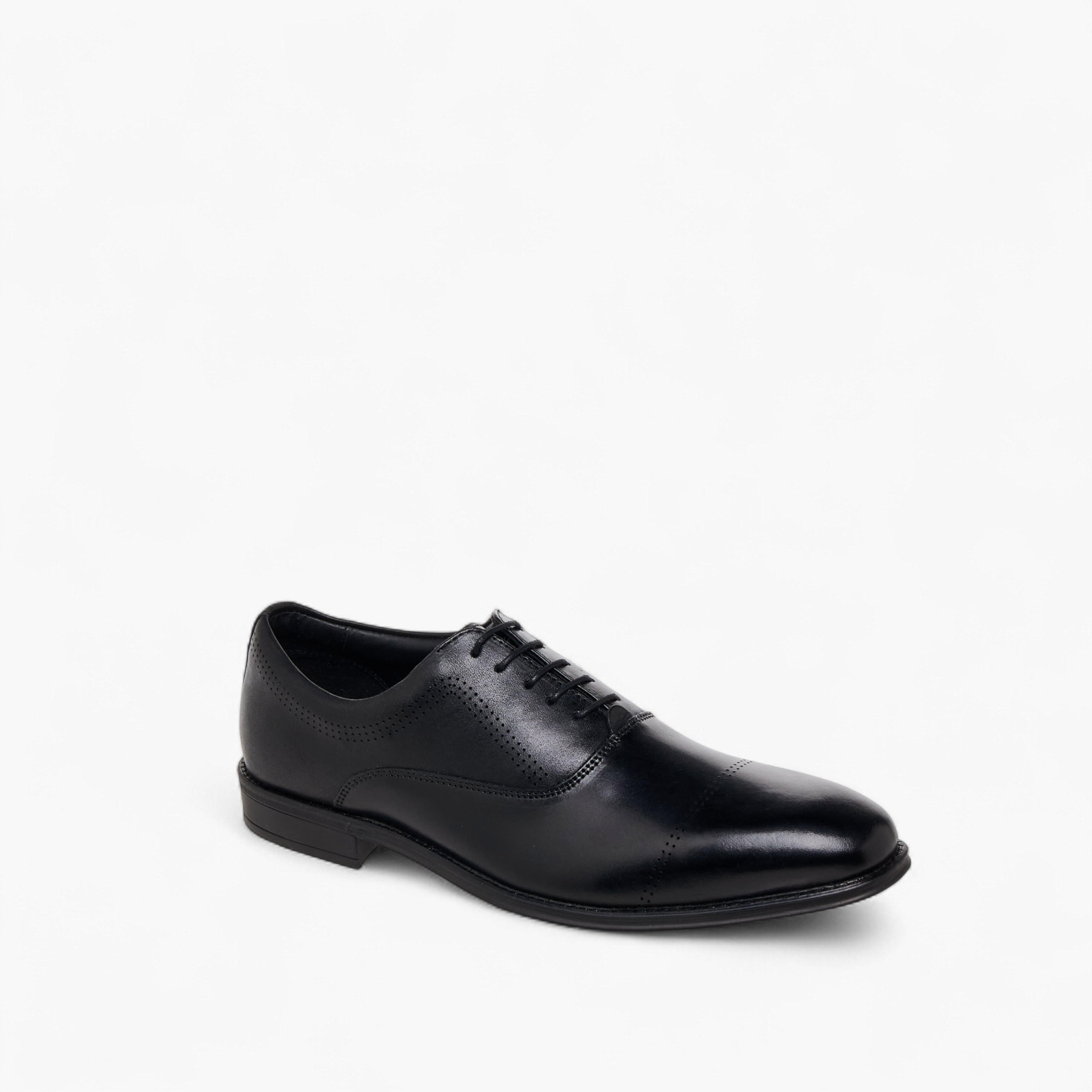 Duchini Men Lace-Up Leather Derby Shoes-men-shoes-formalshoes-image-2