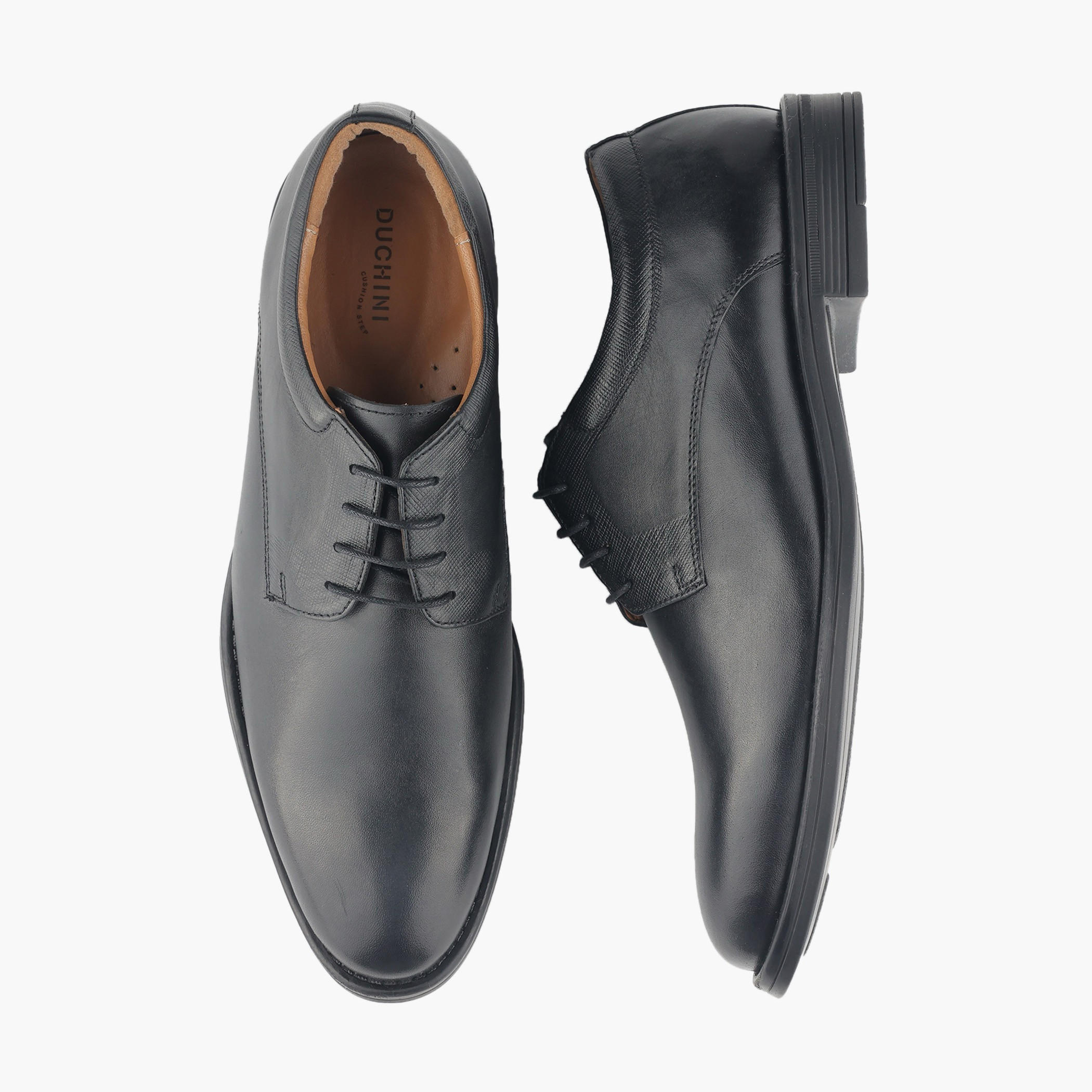Duchini Men Genuine Leather Lace-Up Derby Shoes-men-shoes-formalshoes-image-1