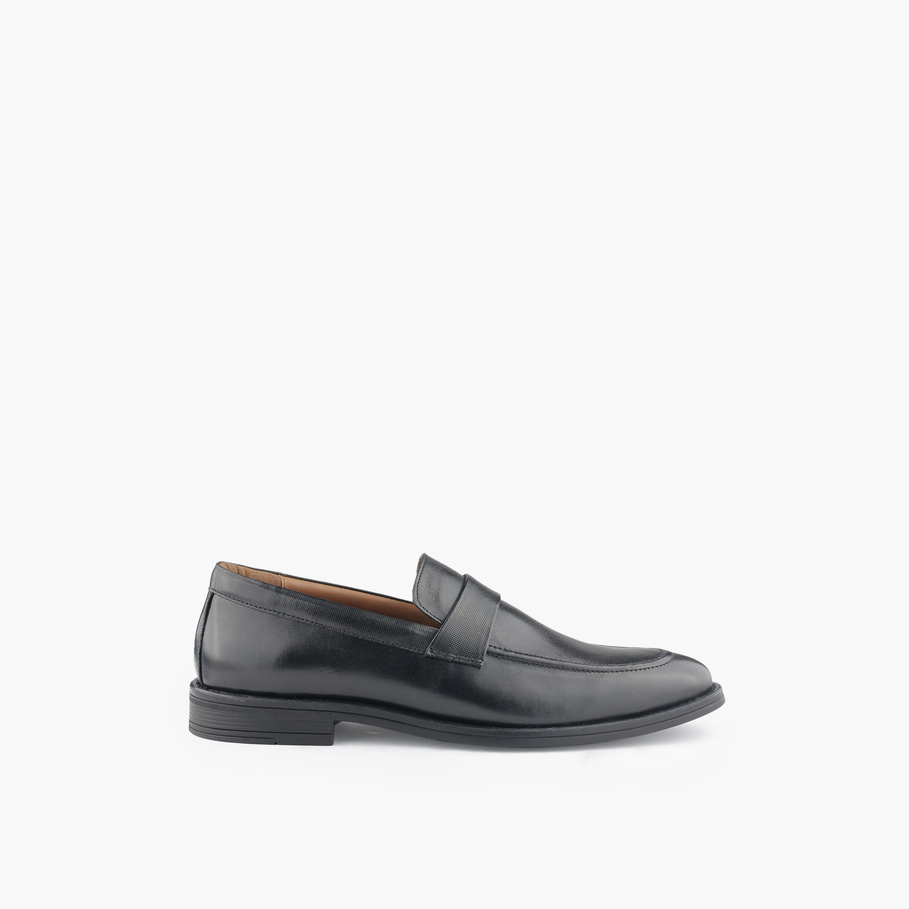 Duchini Men Genuine Leather Slip-On Loafers-men-shoes-loafersandmoccasins-image-3