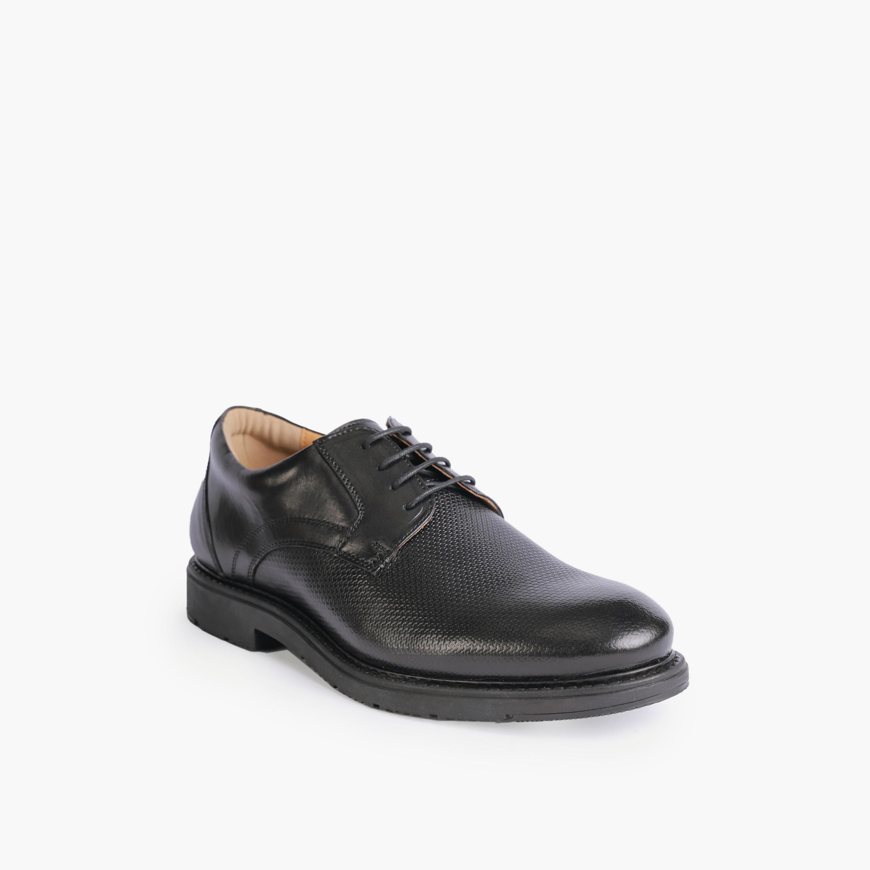حذاء ديرقي رجالي بأربطة من الجلد الطبيعي-men-shoes-formalshoes-image-2