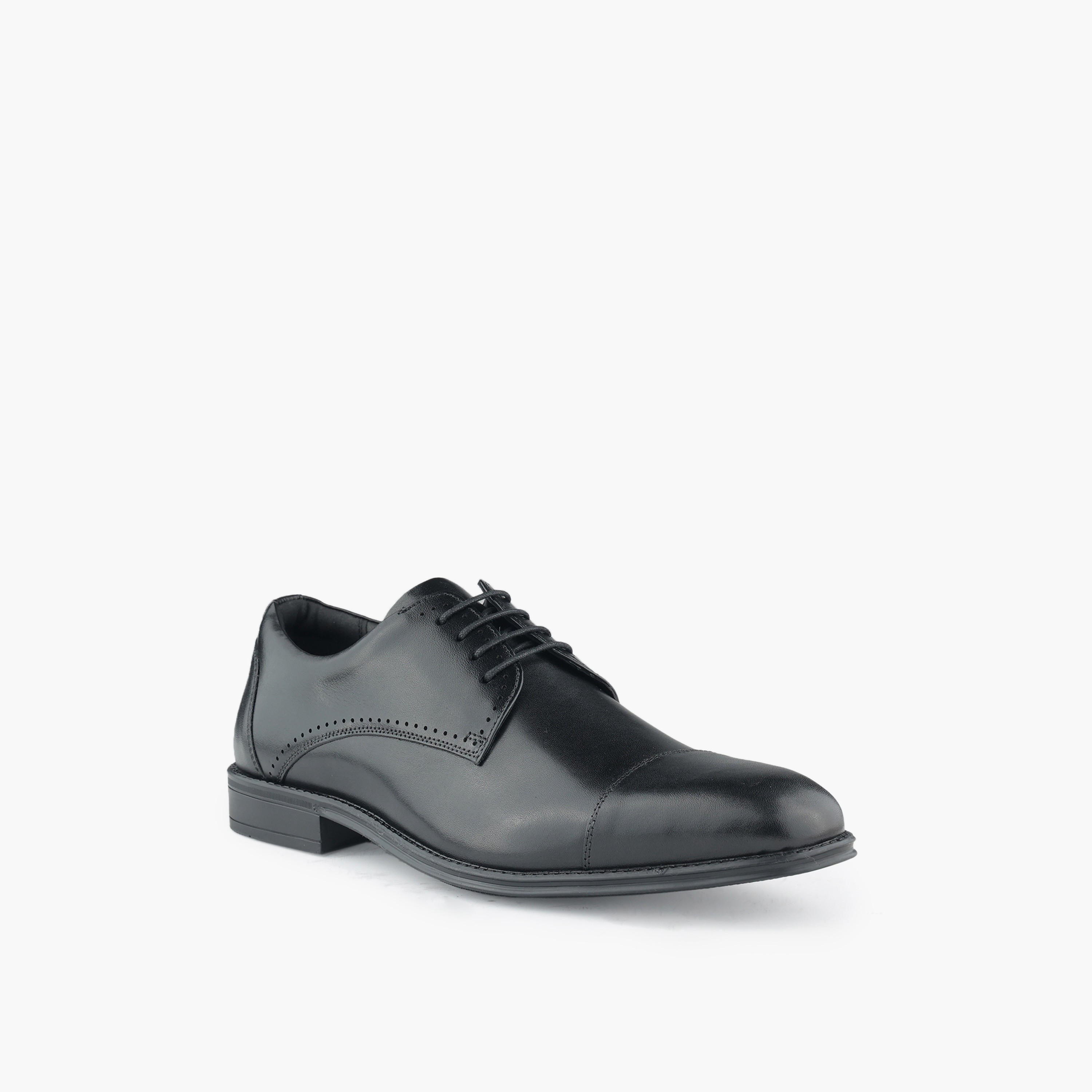 حذاء ديرقي رجالي بأربطة من الجلد الطبيعي-men-shoes-formalshoes-image-2