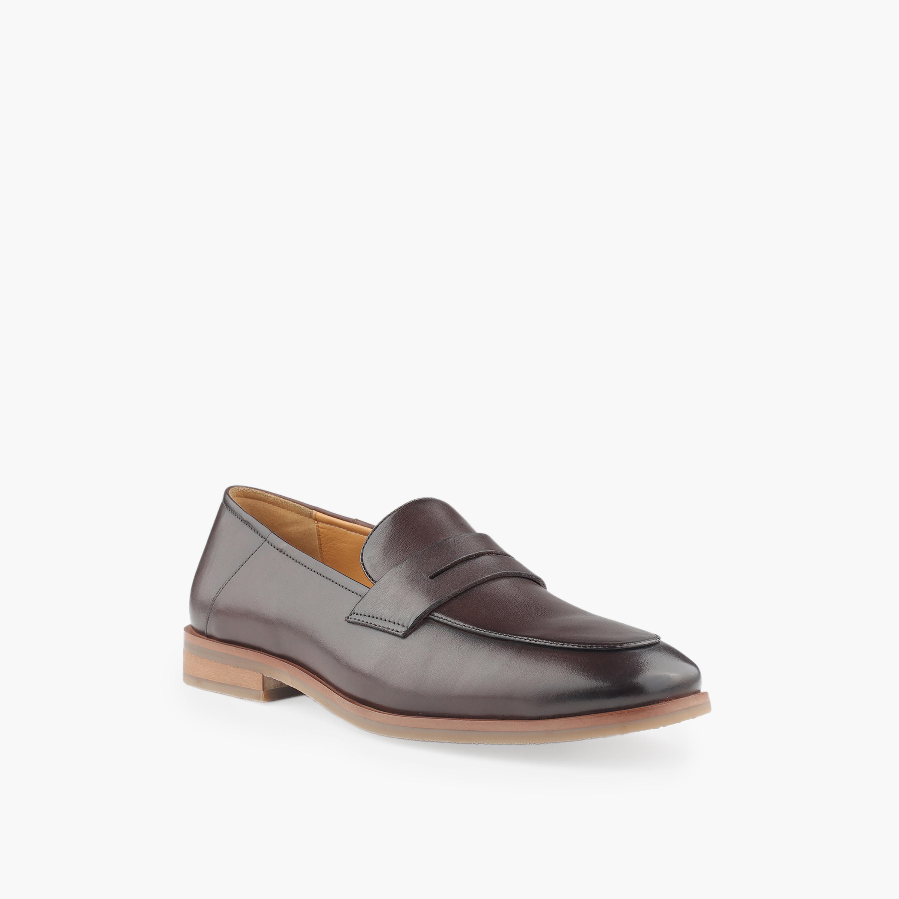Duchini Men Genuine Leather Slip-On Loafers-men-shoes-loafersandmoccasins-image-2