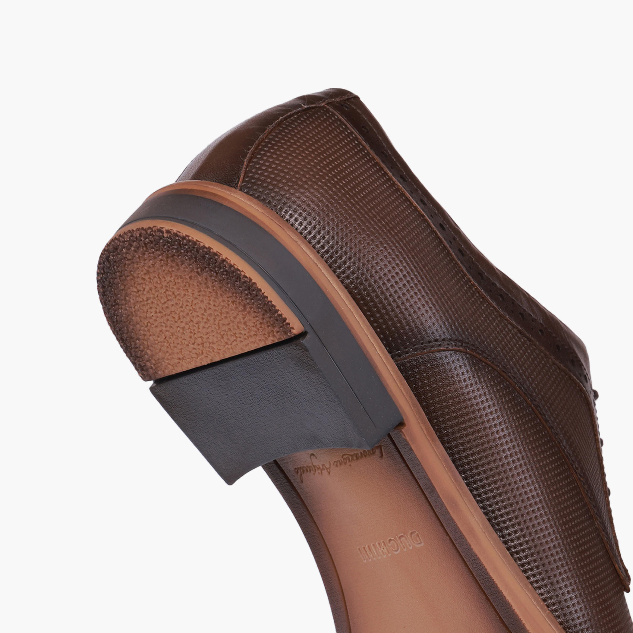 Duchini Men Genuine Leather Lace-Up Derby Shoes-men-shoes-formalshoes-image-5