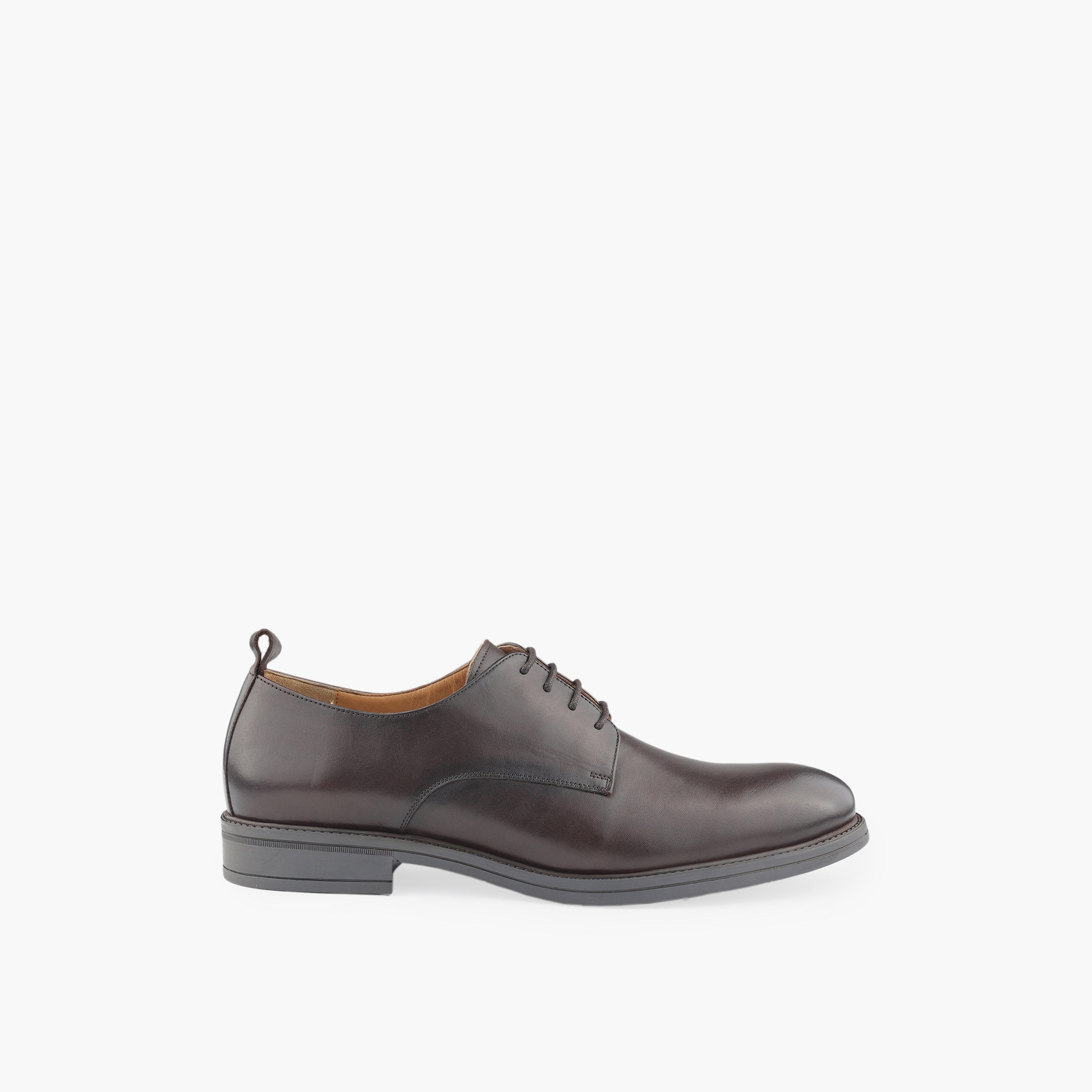 Duchini Men Genuine Leather Lace-Up Derby Shoes-men-shoes-formalshoes-image-3