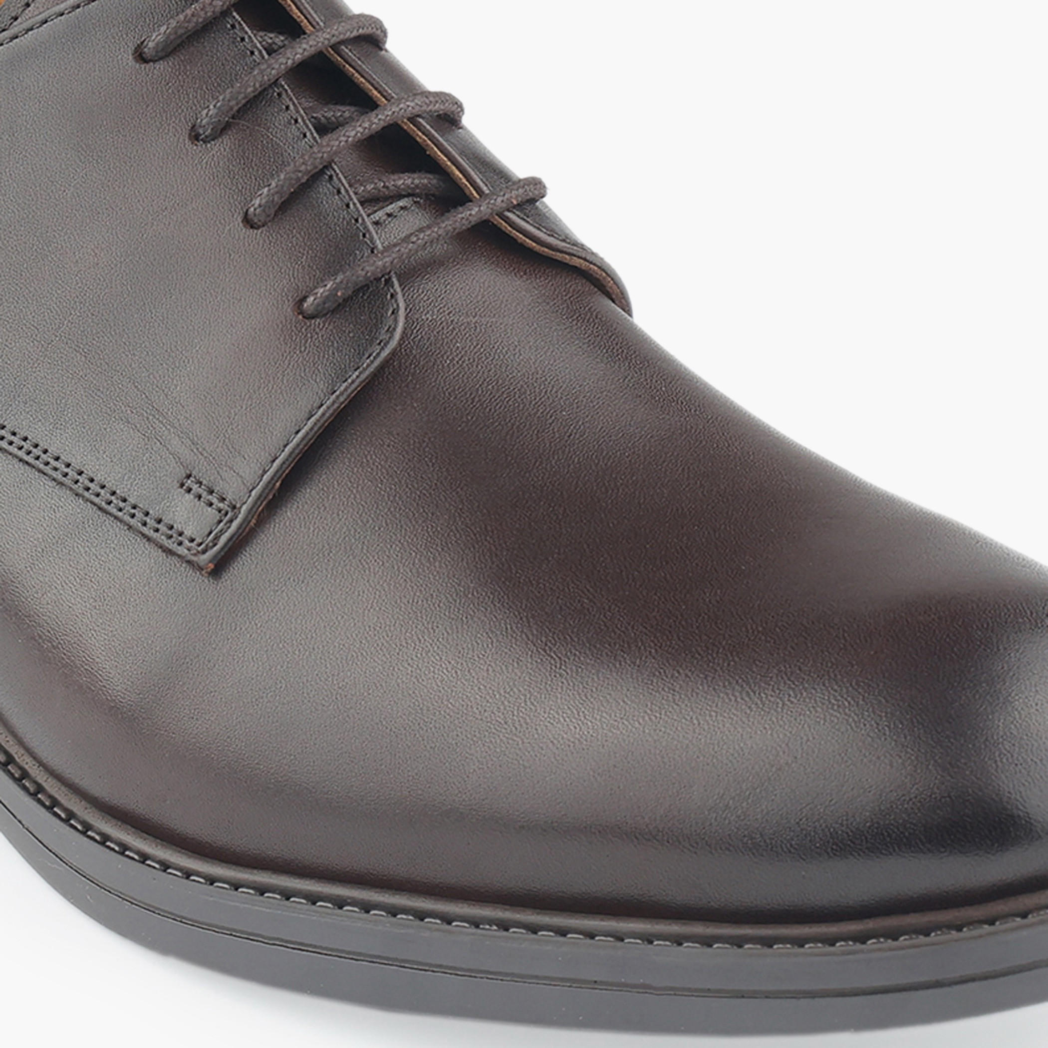 Duchini Men Genuine Leather Lace-Up Derby Shoes-men-shoes-formalshoes-image-4