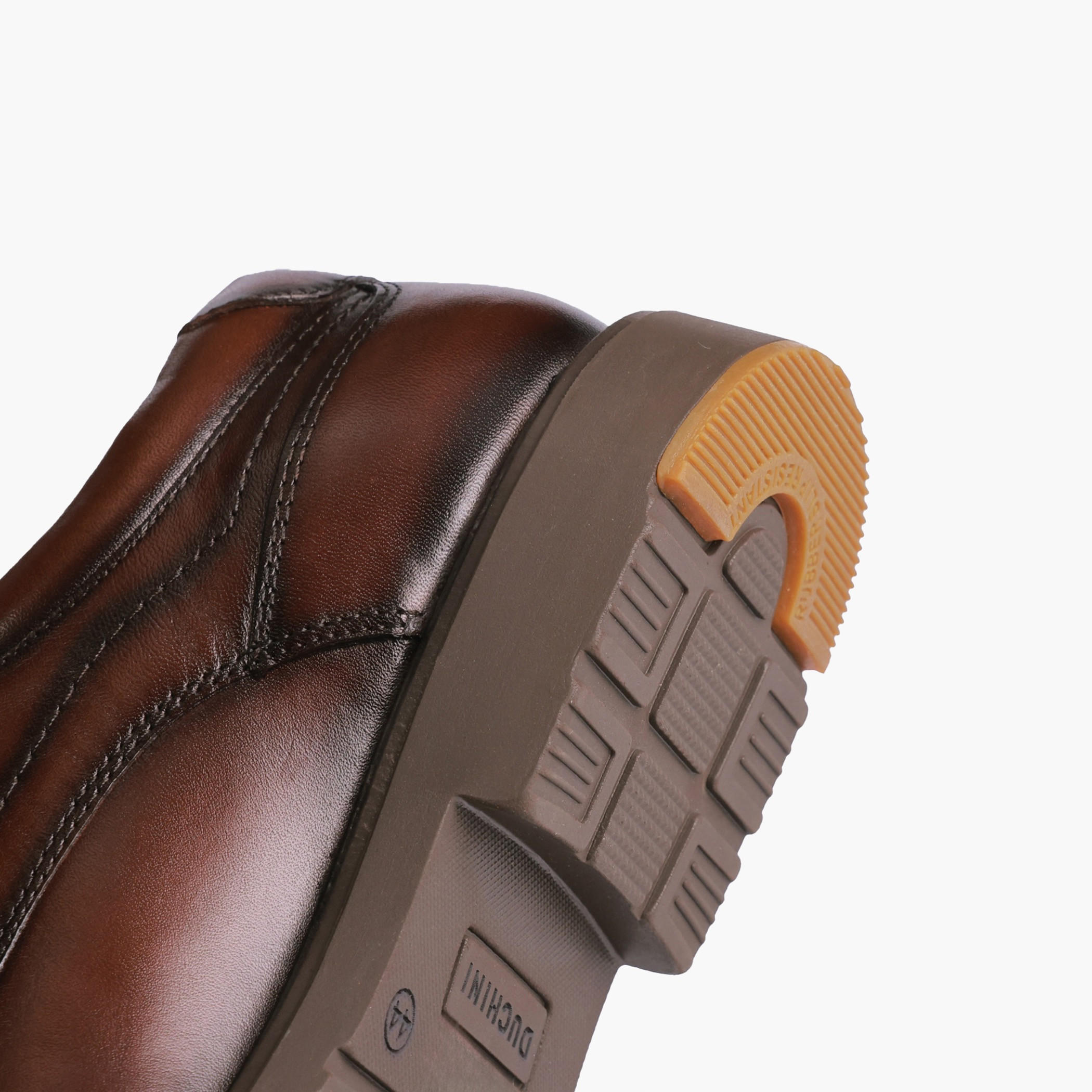 Duchini Men Genuine Leather Lace-Up Derby Shoes-men-shoes-formalshoes-image-5