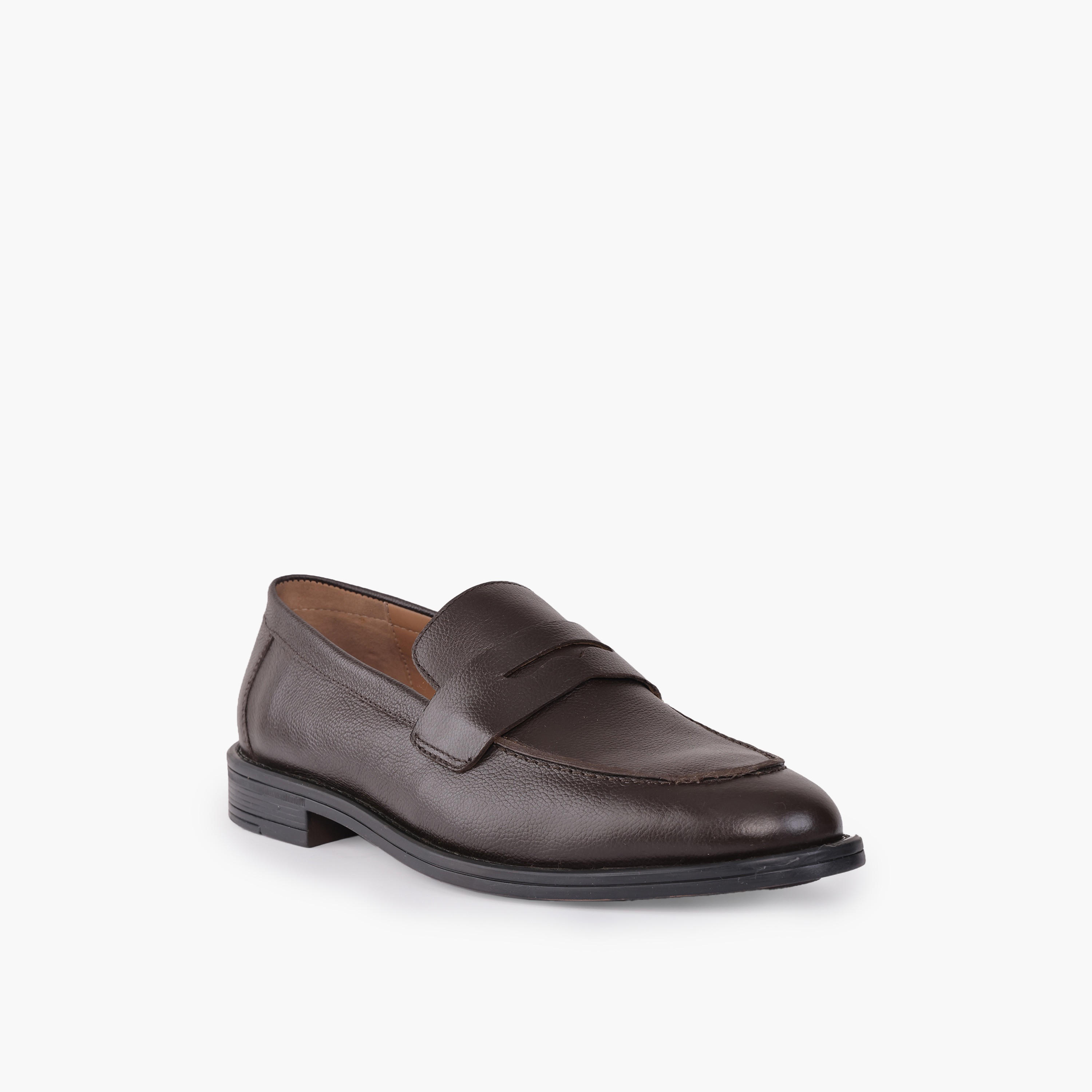 Duchini Men Genuine Leather Slip-On Loafers-men-shoes-loafersandmoccasins-image-2