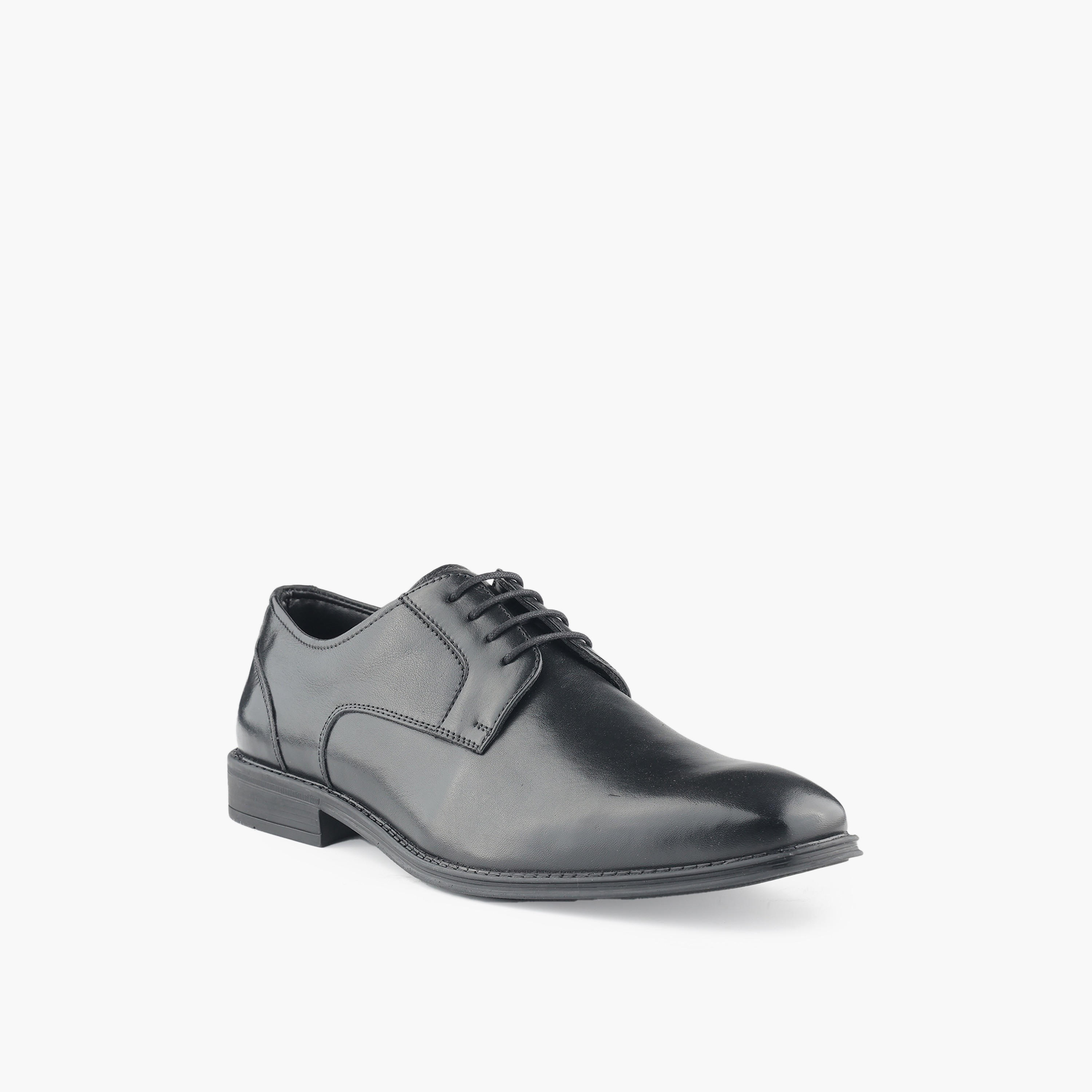 LBL by Shoexpress Men Lace-Up Leather Derby Shoes-men-shoes-formalshoes-image-2
