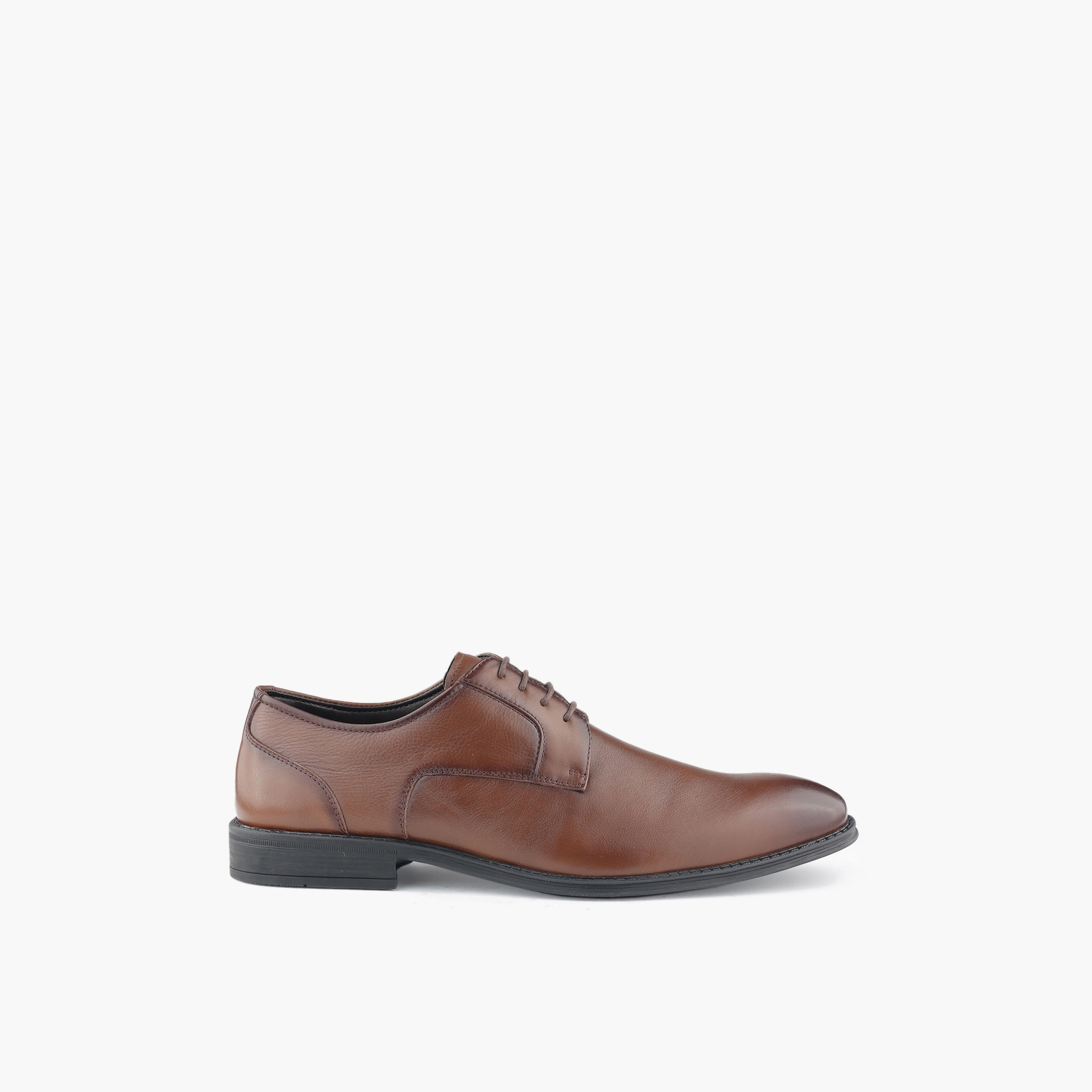 حذاء ديربي جلد برباط إغلاق للرجال من إل بي إل من شو إكسبريس-men-shoes-formalshoes-image-3