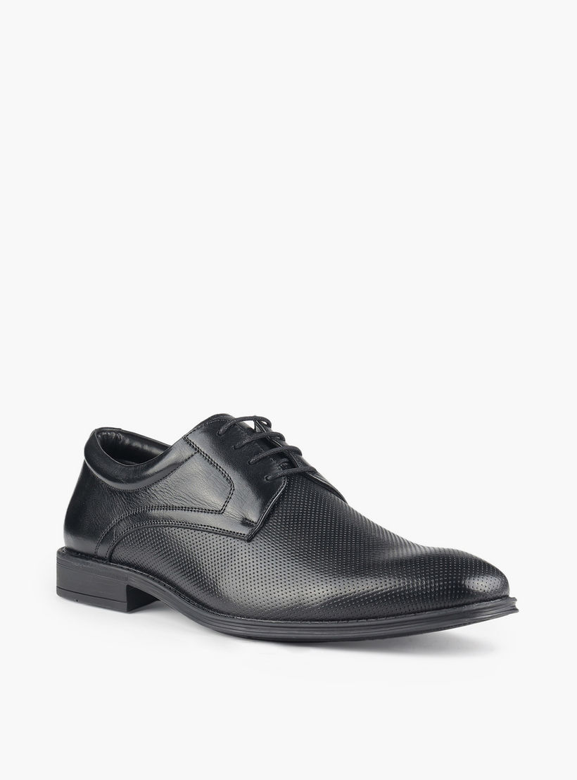 حذاء ديربي جلد برباط إغلاق للرجال من إل بي إل من شوإكسبريس-men-shoes-formalshoes-image-2