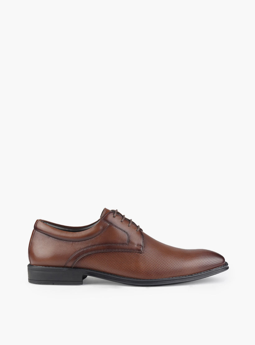 حذاء ديربي جلد برباط إغلاق للرجال من إل بي إل من شوإكسبريس-men-shoes-formalshoes-image-3
