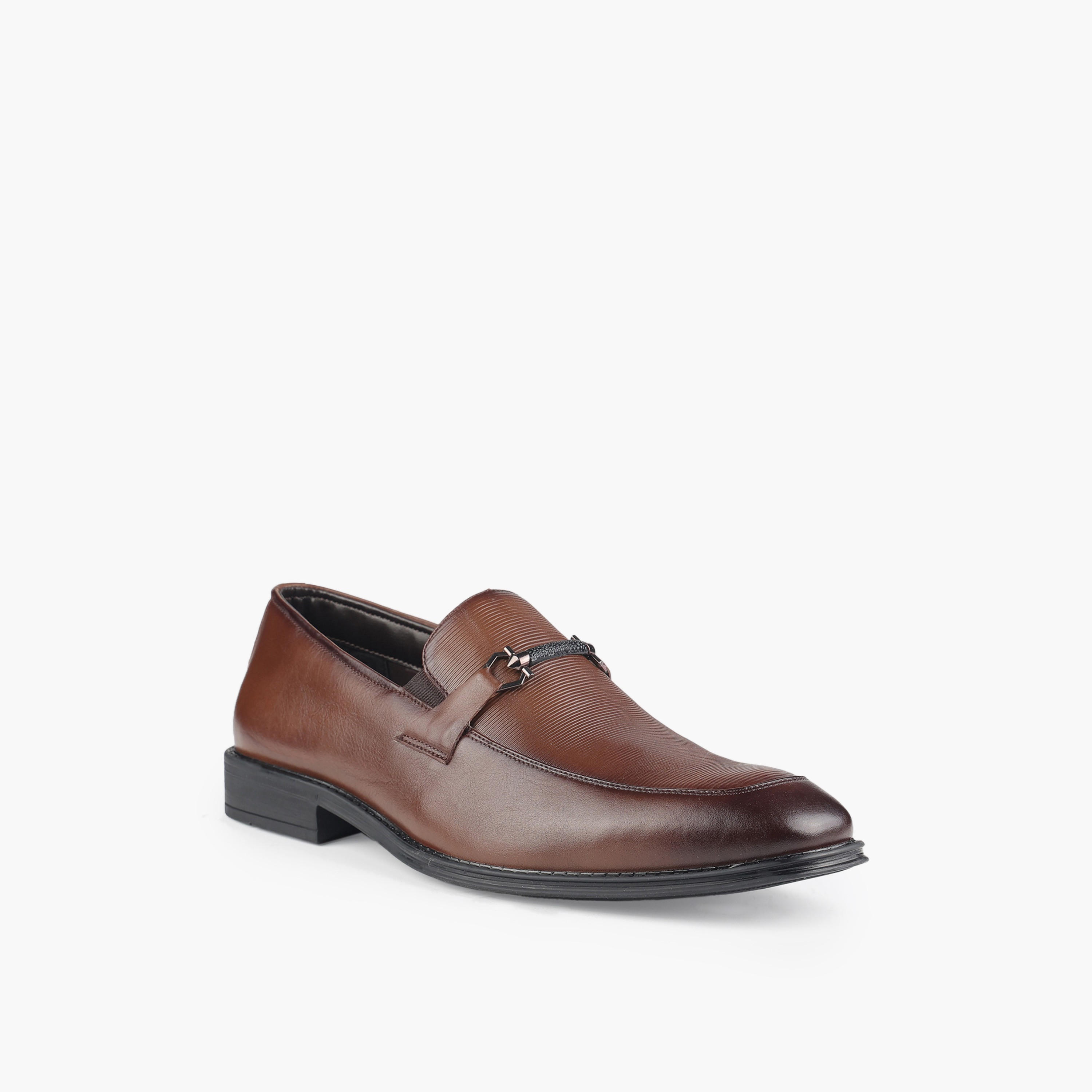 LBL by Shoexpress Men Slip-On Leather Loafers-men-shoes-loafersandmoccasins-image-2