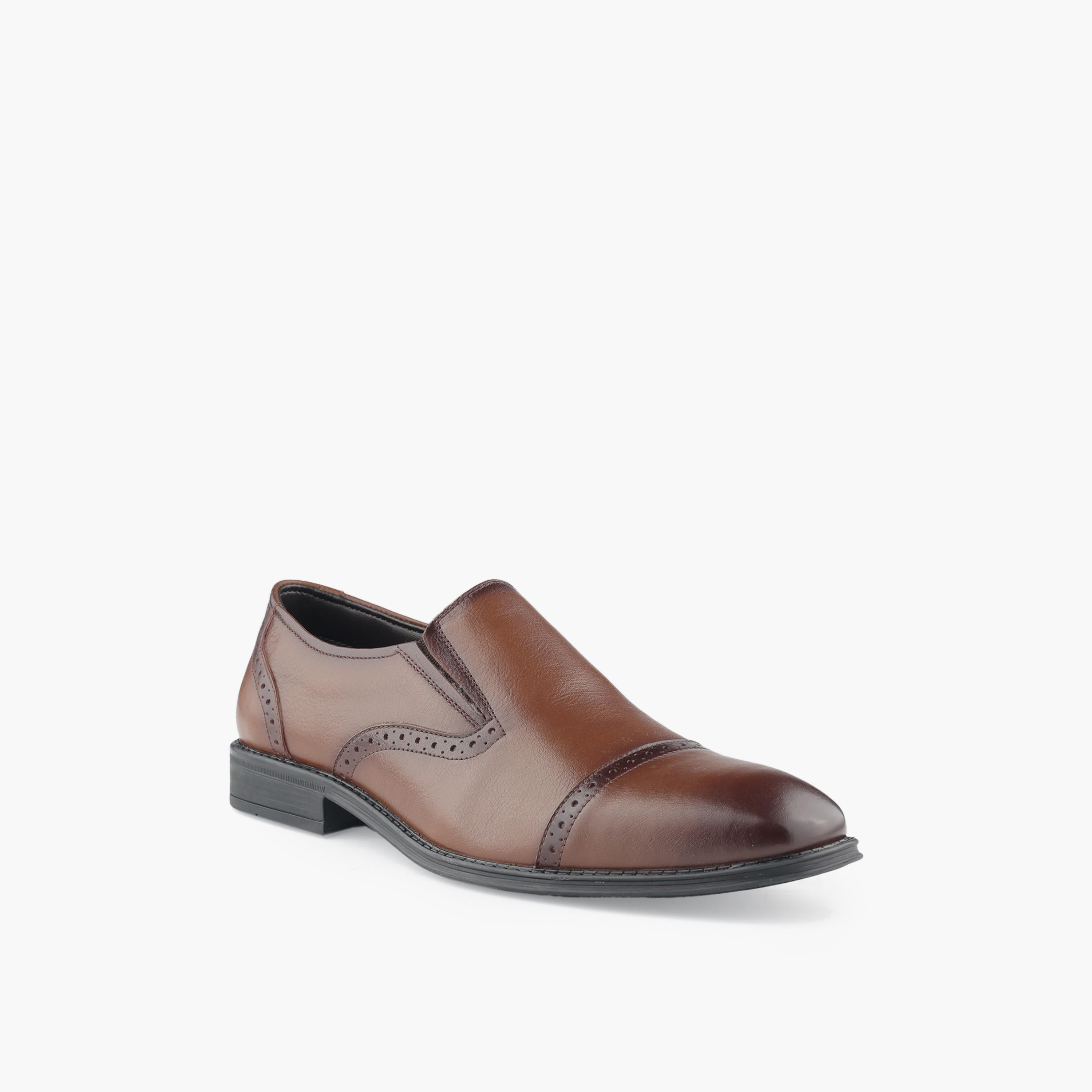 LBL by Shoexpress Men Slip-On Leather Loafers-men-shoes-loafersandmoccasins-image-2