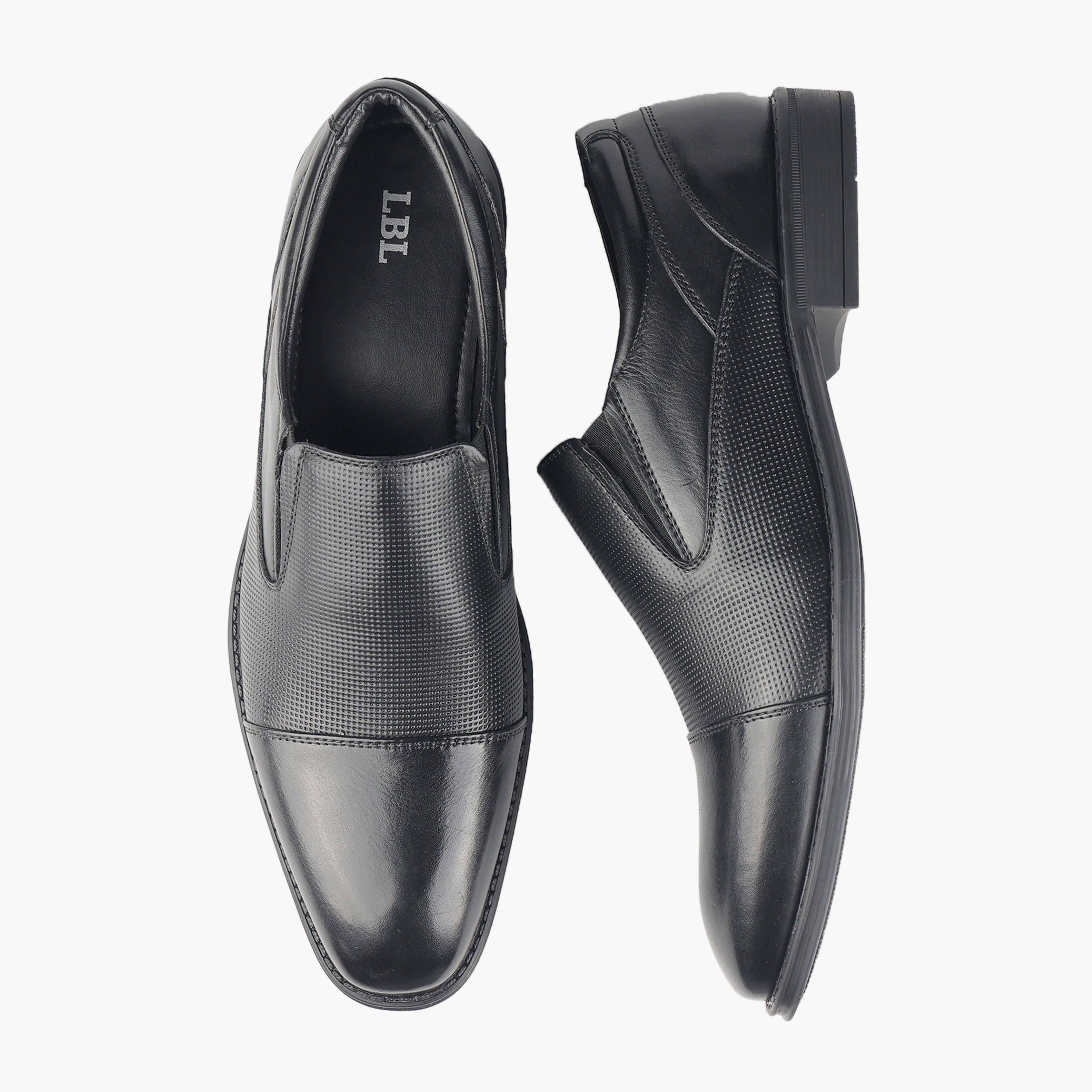 LBL by Shoexpress Men Slip-On Leather Loafers-men-shoes-loafersandmoccasins-image-1
