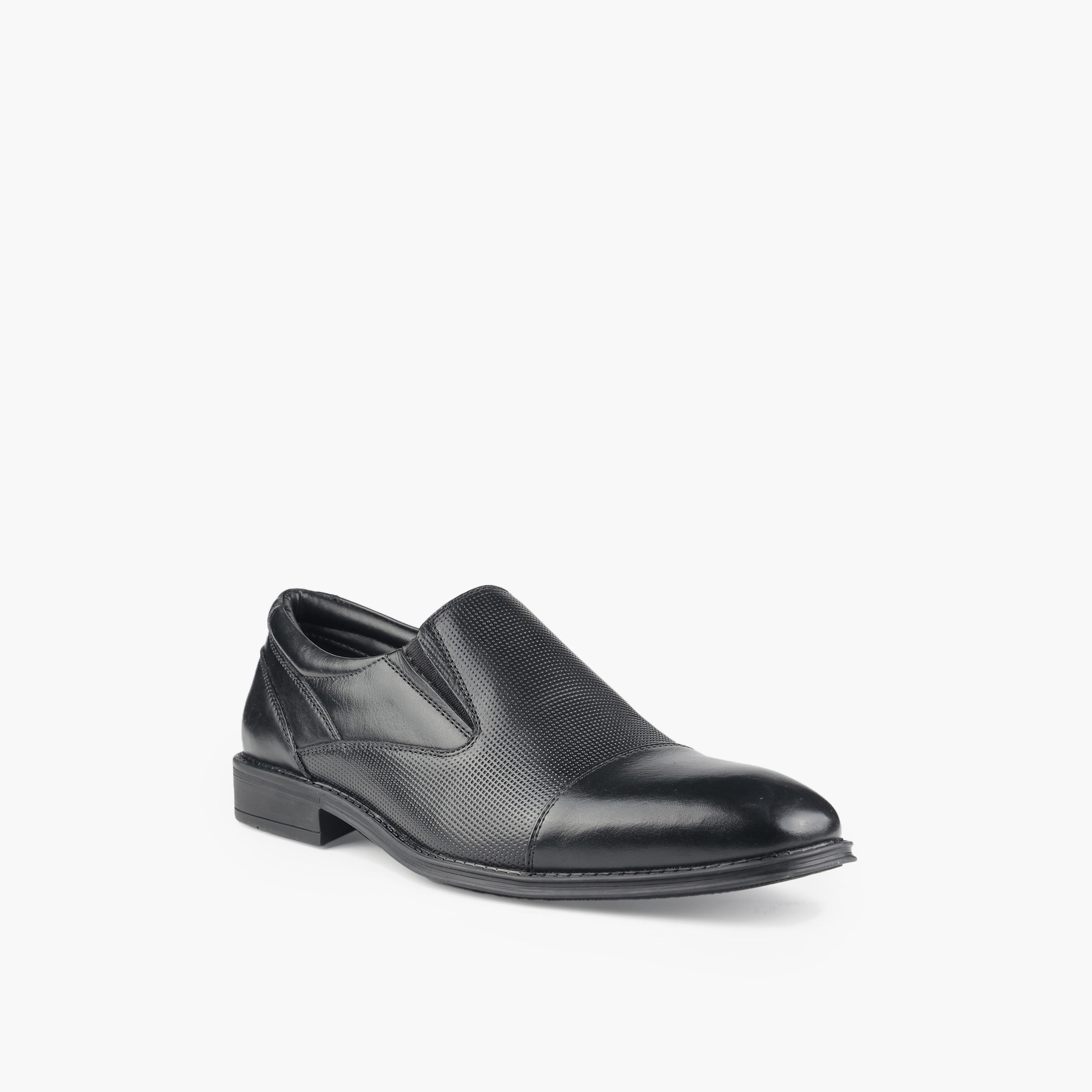 LBL by Shoexpress Men Slip-On Leather Loafers-men-shoes-loafersandmoccasins-image-2