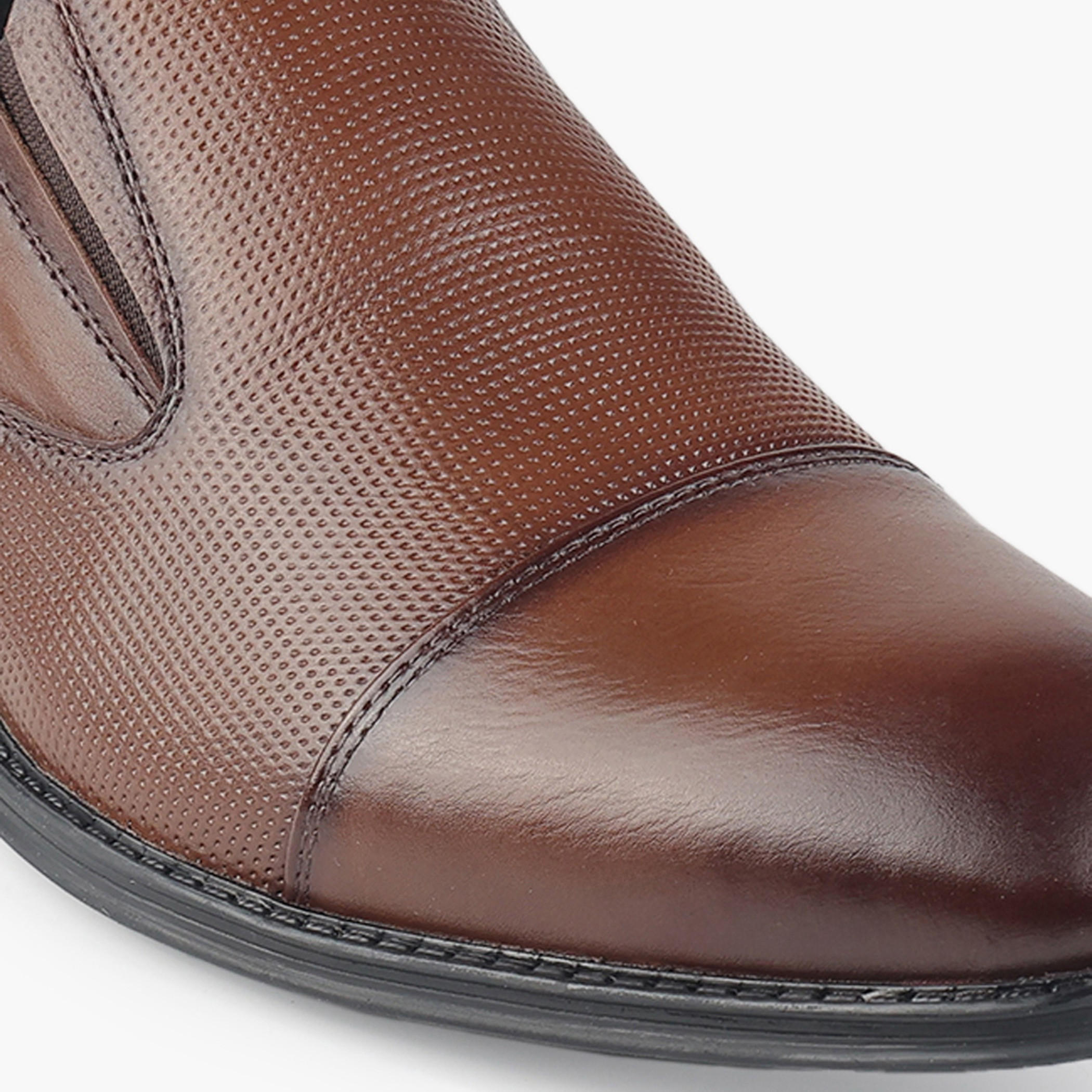 LBL by Shoexpress Men Slip-On Leather Loafers-men-shoes-loafersandmoccasins-image-4