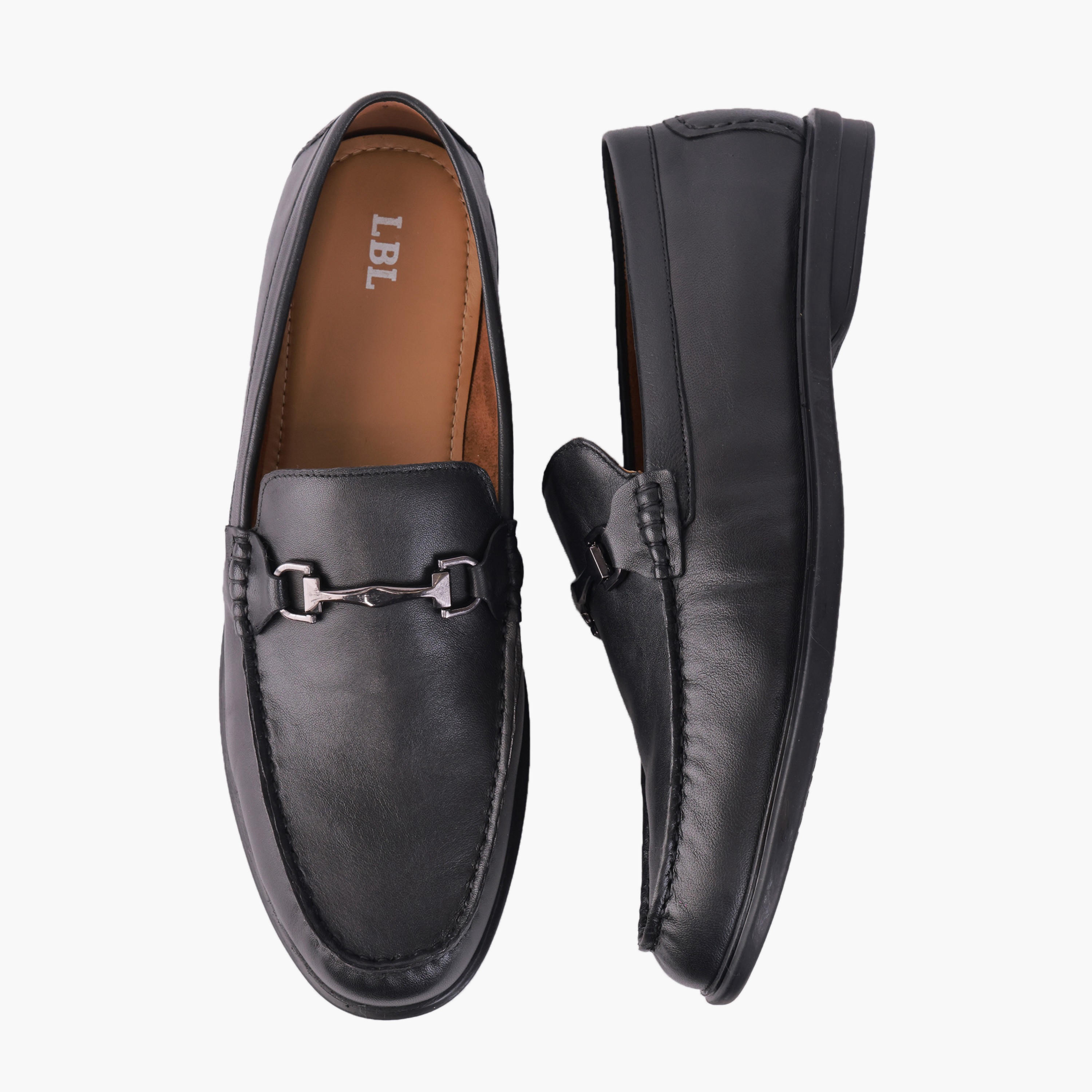 LBL by Shoexpress Men Slip-On Leather Loafers-men-shoes-loafersandmoccasins-image-1